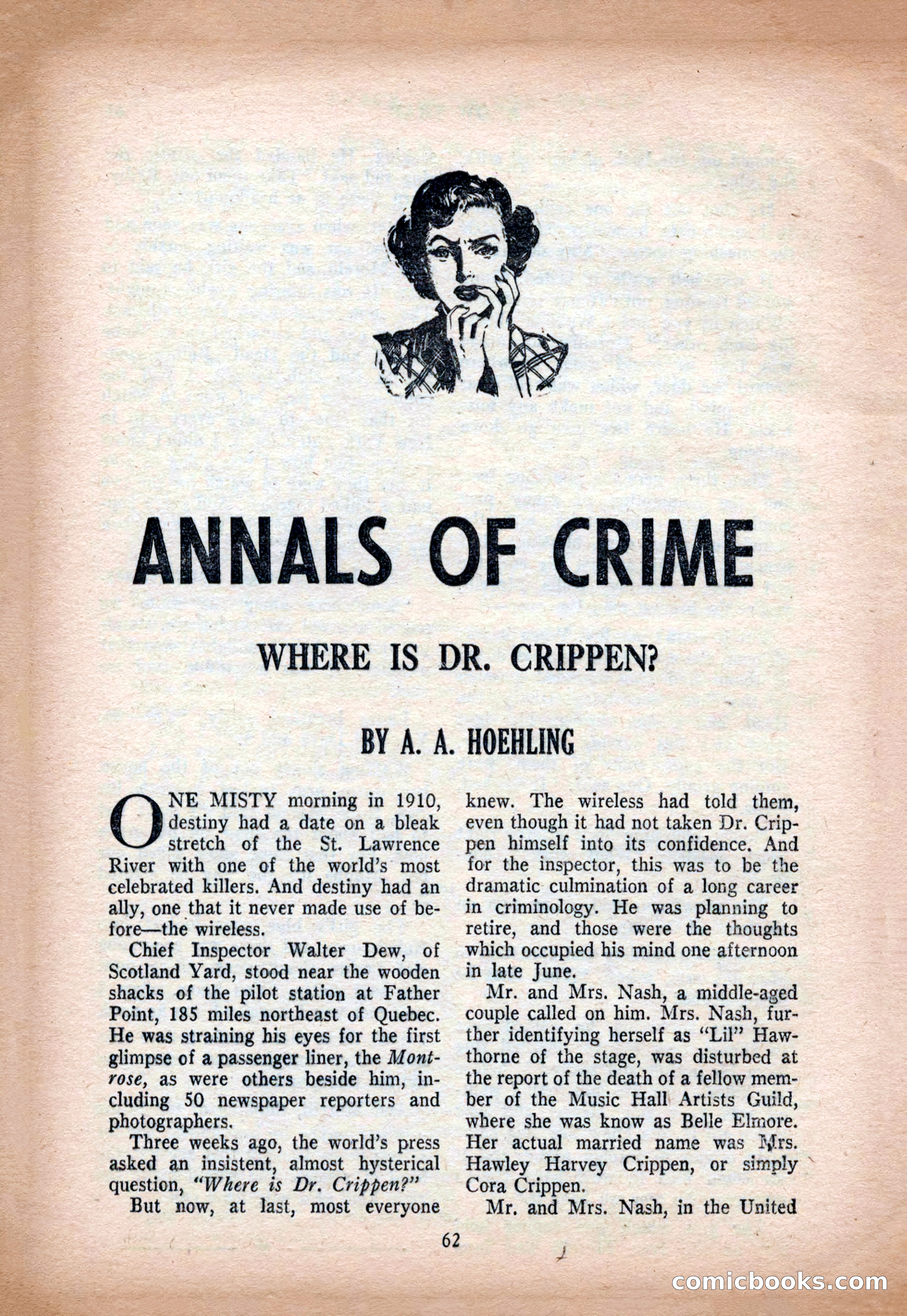 Crack Detective and Mystery Stories, December 1956 — page 62 of 100