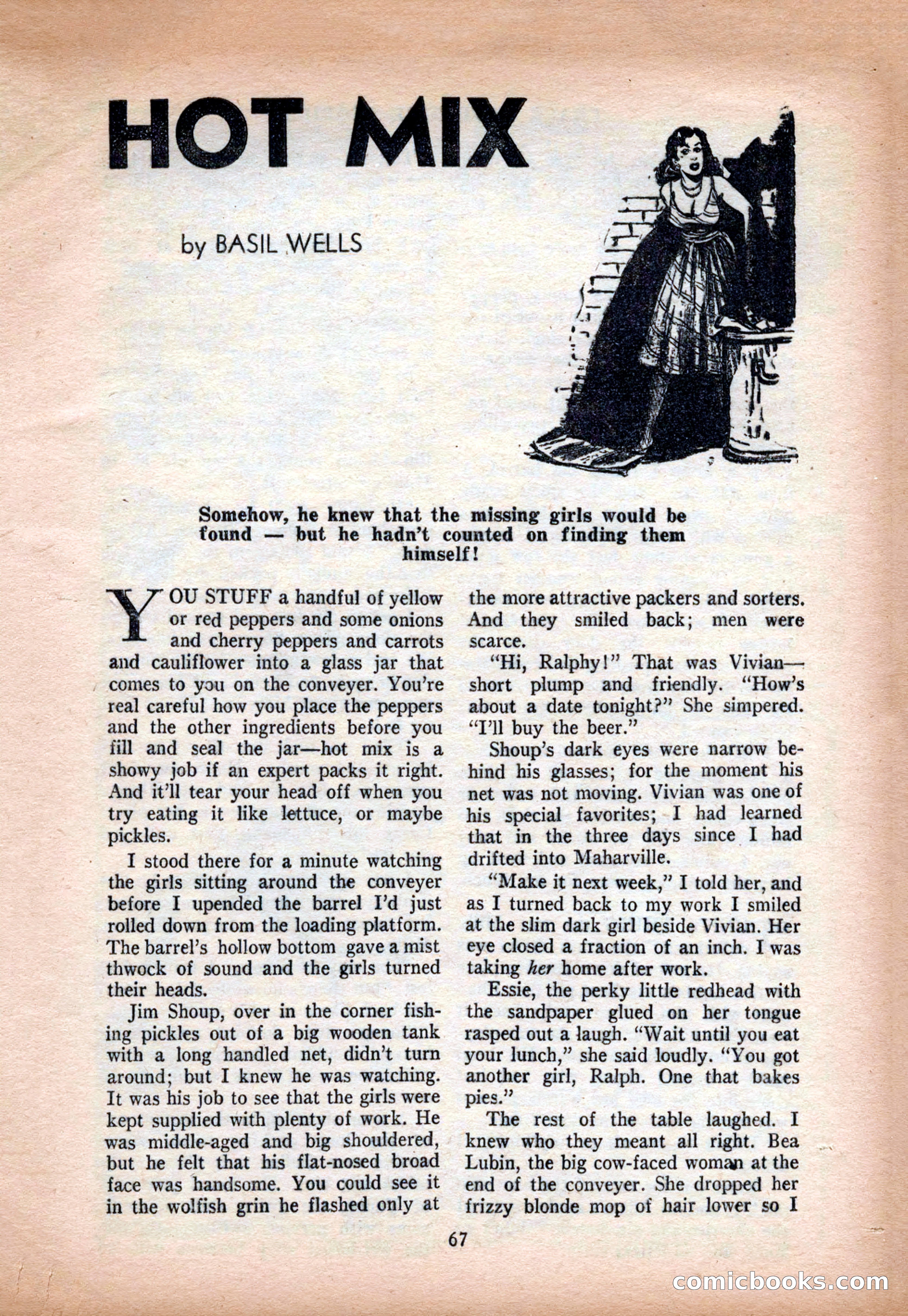 Crack Detective and Mystery Stories, December 1956 — page 67 of 100