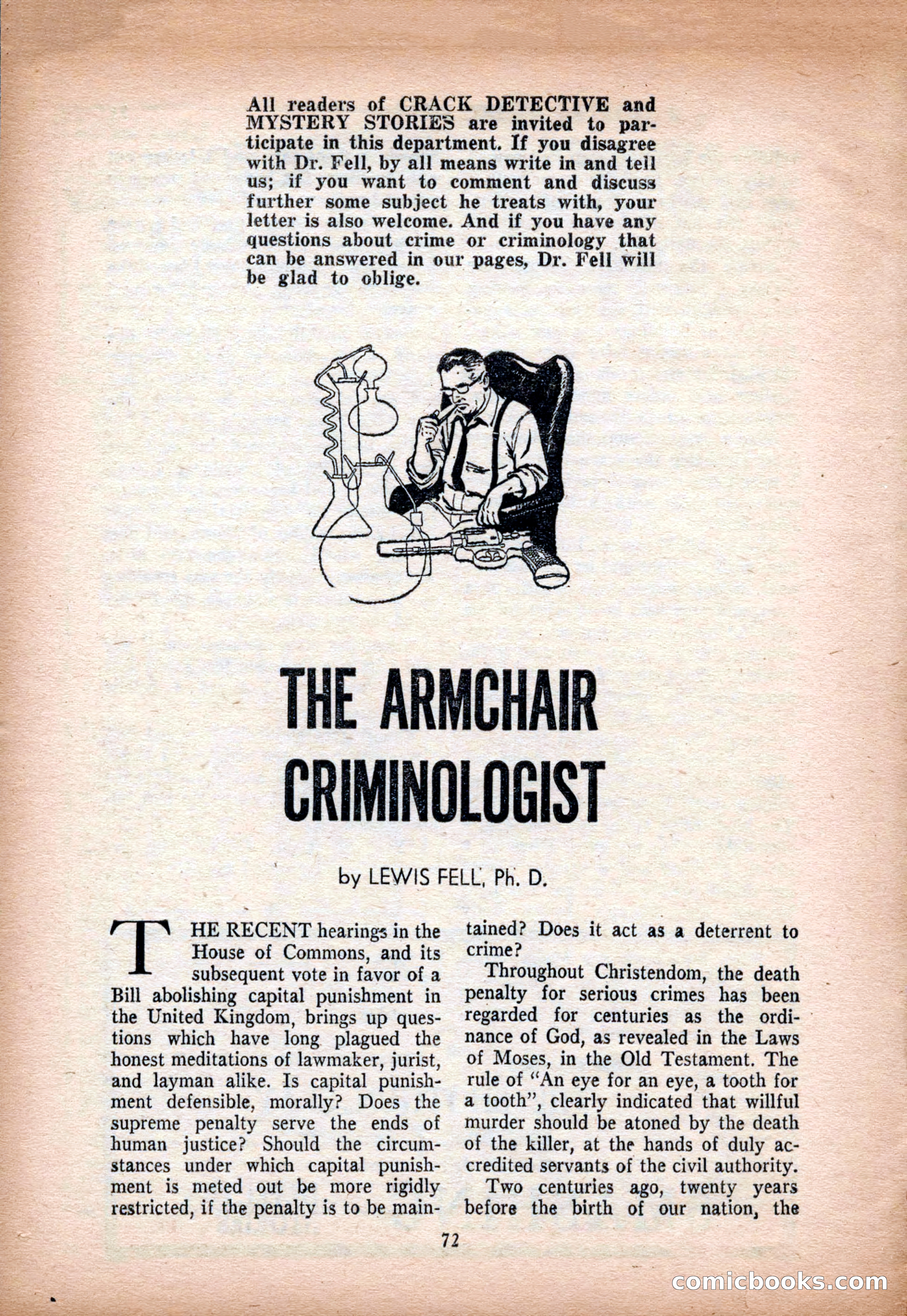Crack Detective and Mystery Stories, December 1956 — page 72 of 100