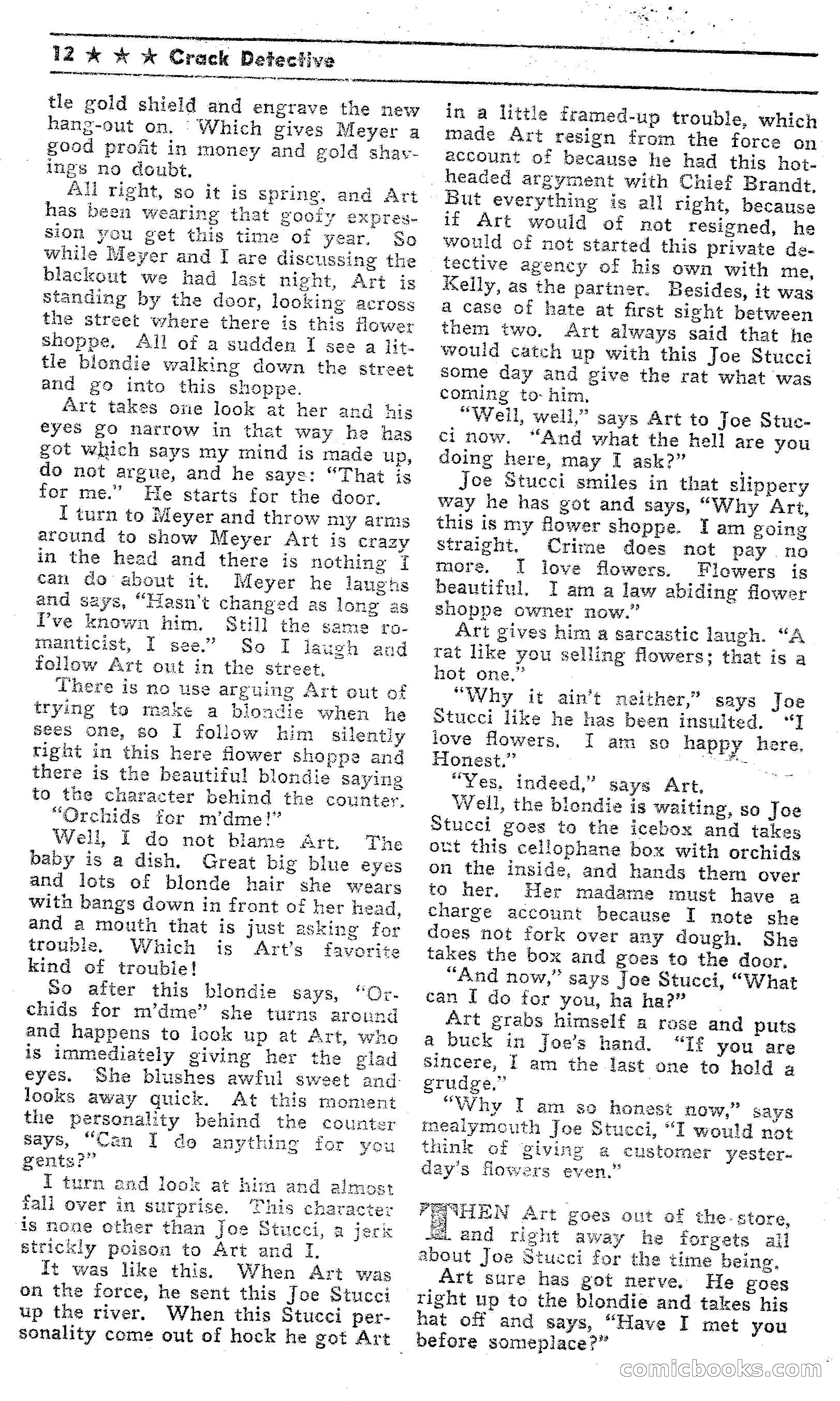 Crack Detective Magazine, Vol. 4, No. 2 — page 12 of 116