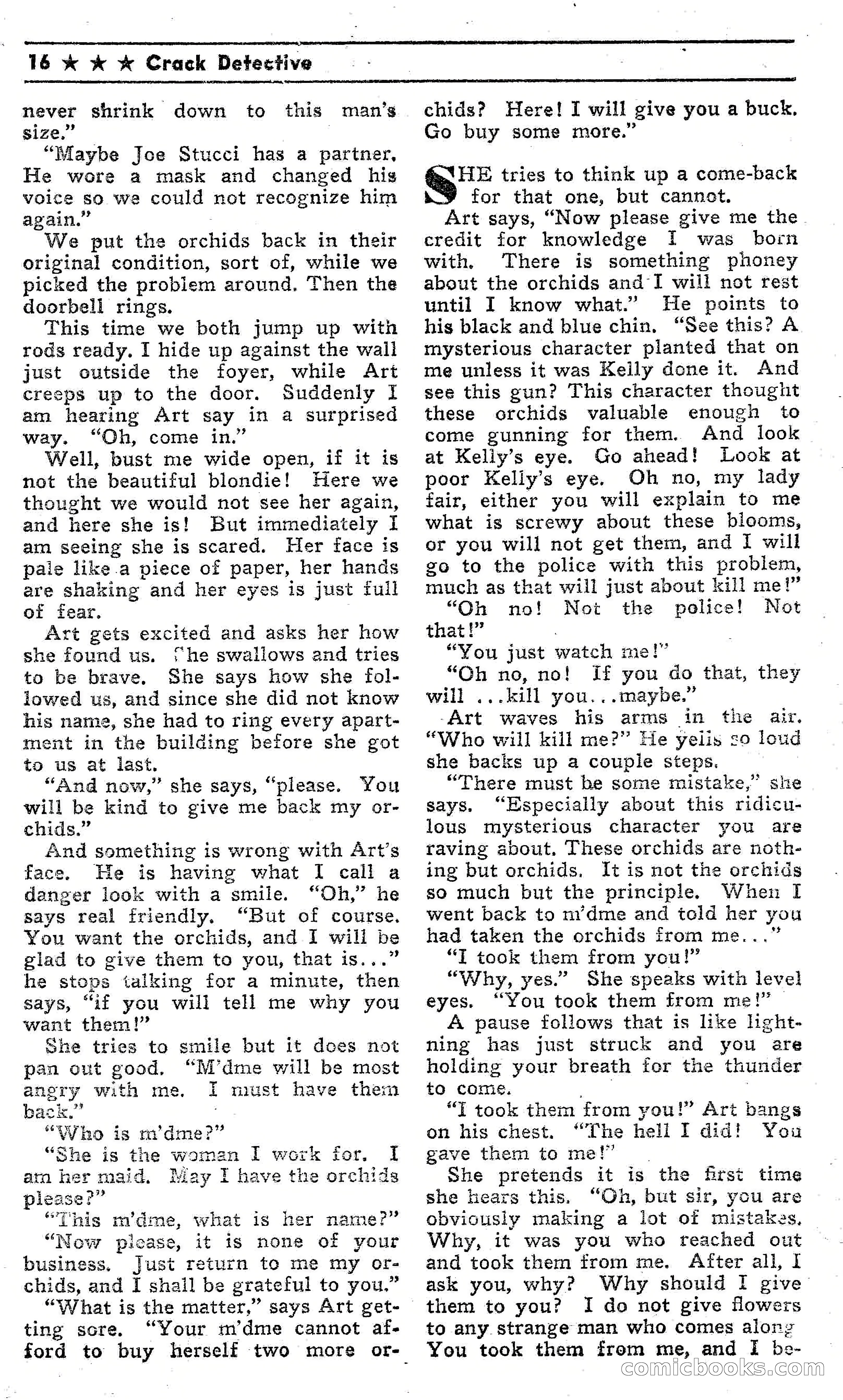 Crack Detective Magazine, Vol. 4, No. 2 — page 16 of 116