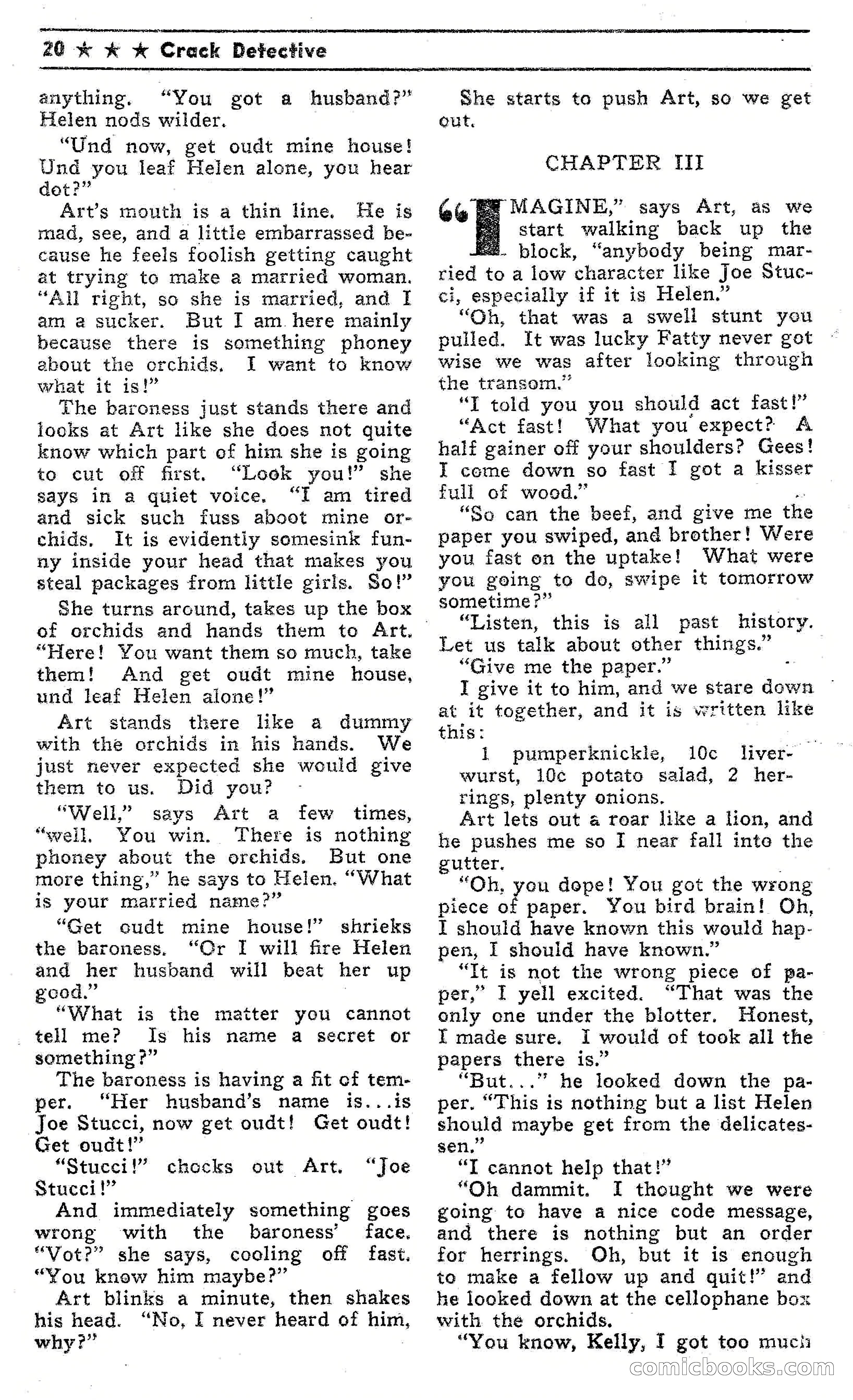 Crack Detective Magazine, Vol. 4, No. 2 — page 20 of 116