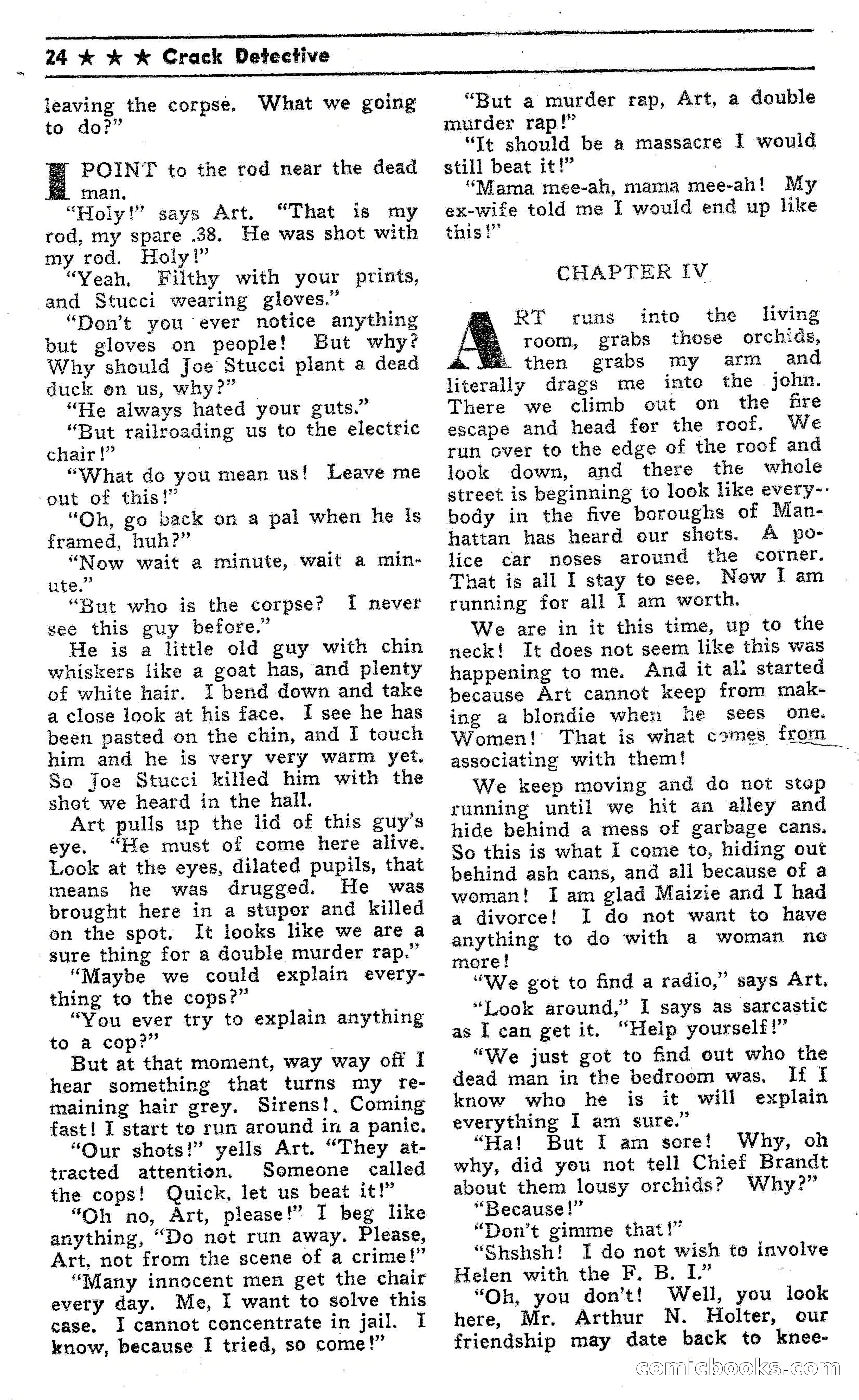 Crack Detective Magazine, Vol. 4, No. 2 — page 24 of 116