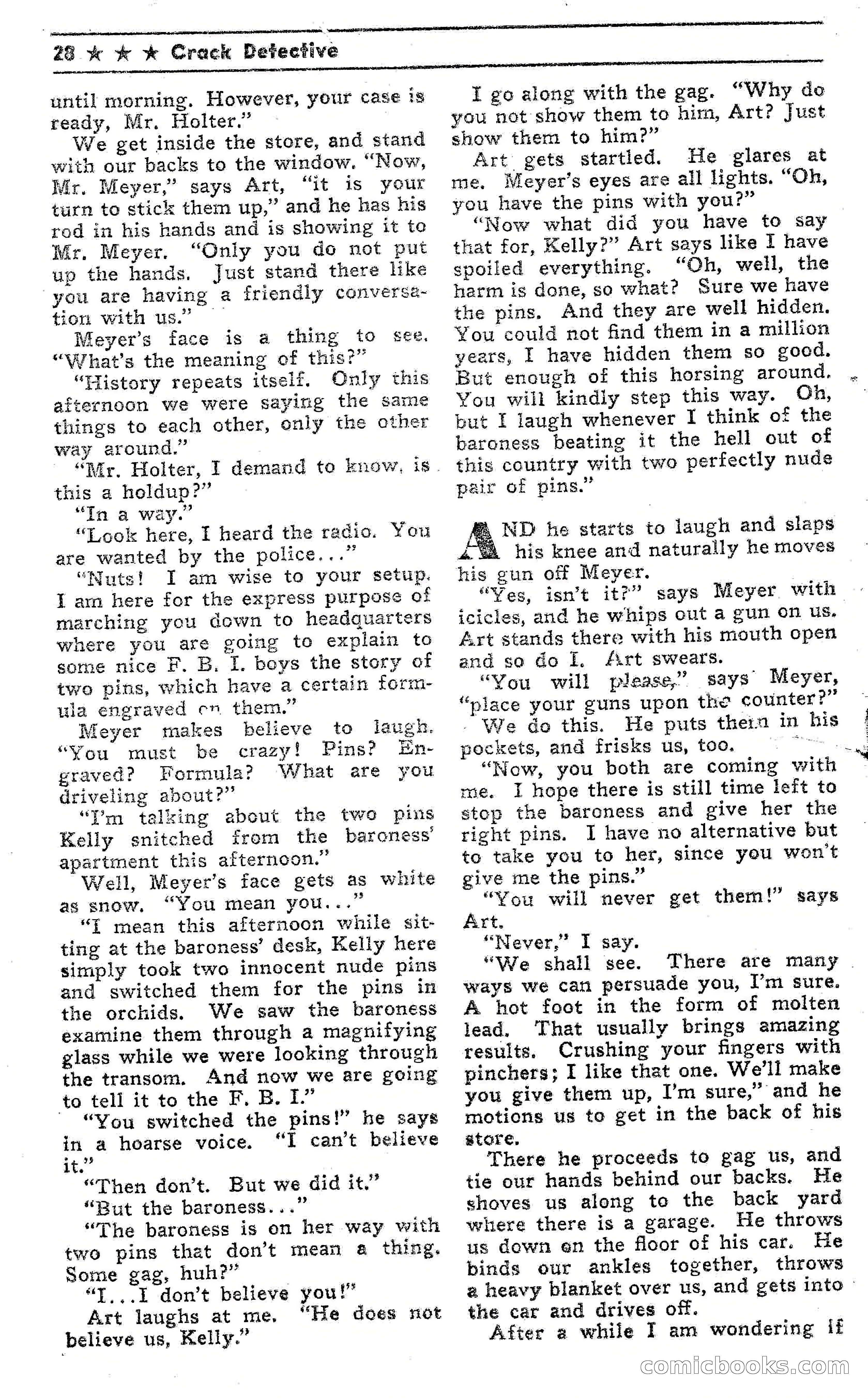 Crack Detective Magazine, Vol. 4, No. 2 — page 28 of 116