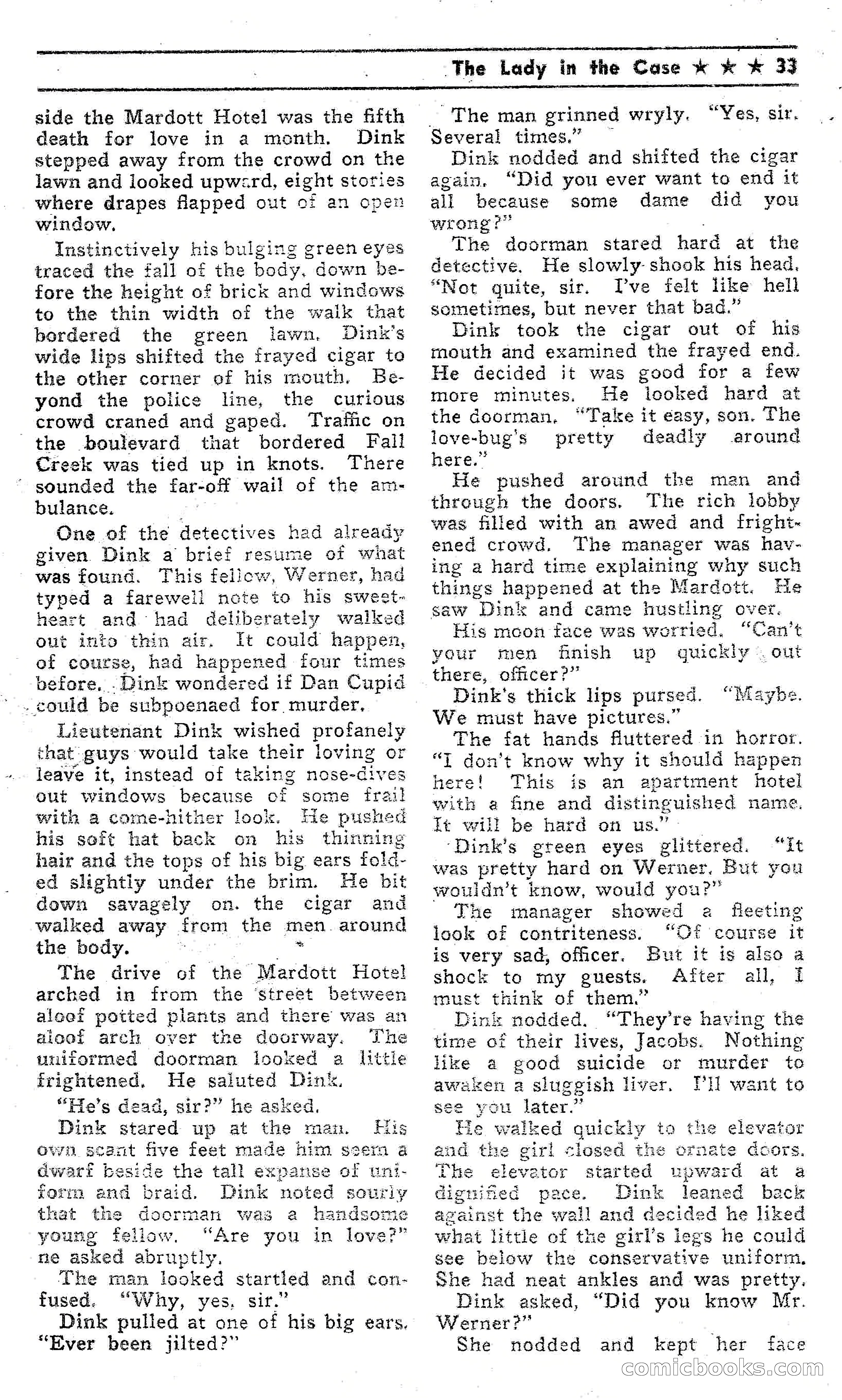 Crack Detective Magazine, Vol. 4, No. 2 — page 33 of 116