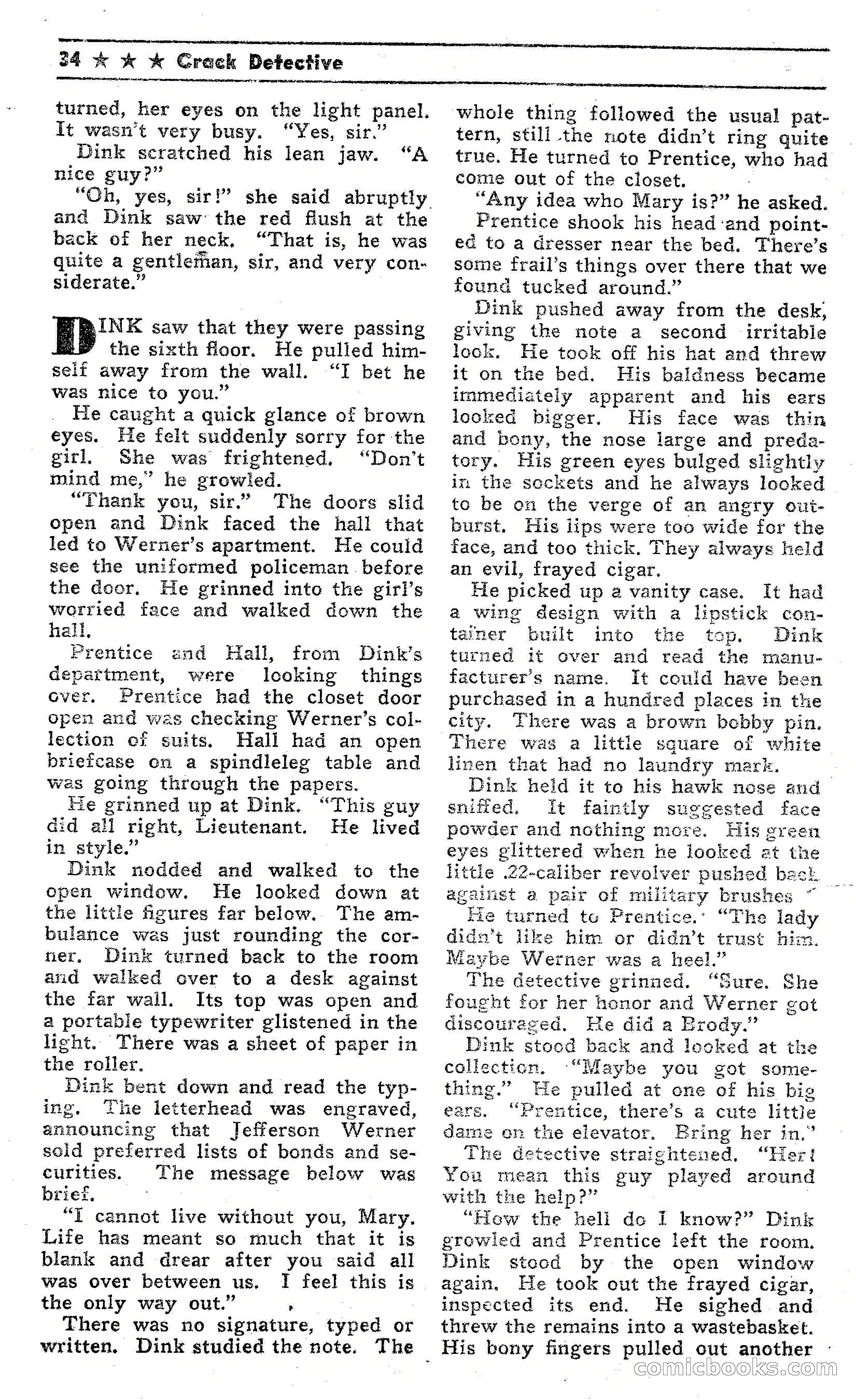 Crack Detective Magazine, Vol. 4, No. 2 — page 34 of 116
