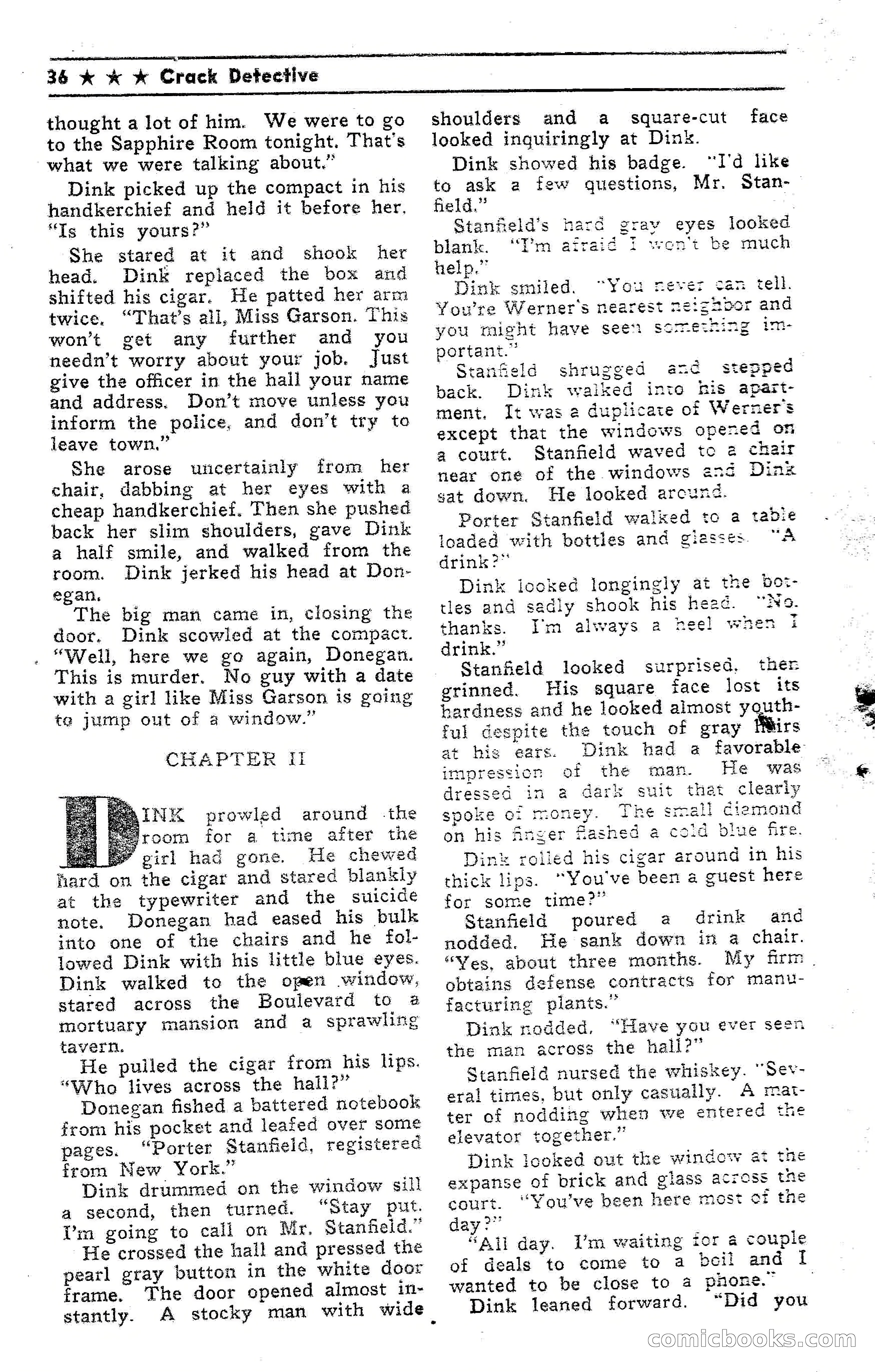 Crack Detective Magazine, Vol. 4, No. 2 — page 36 of 116