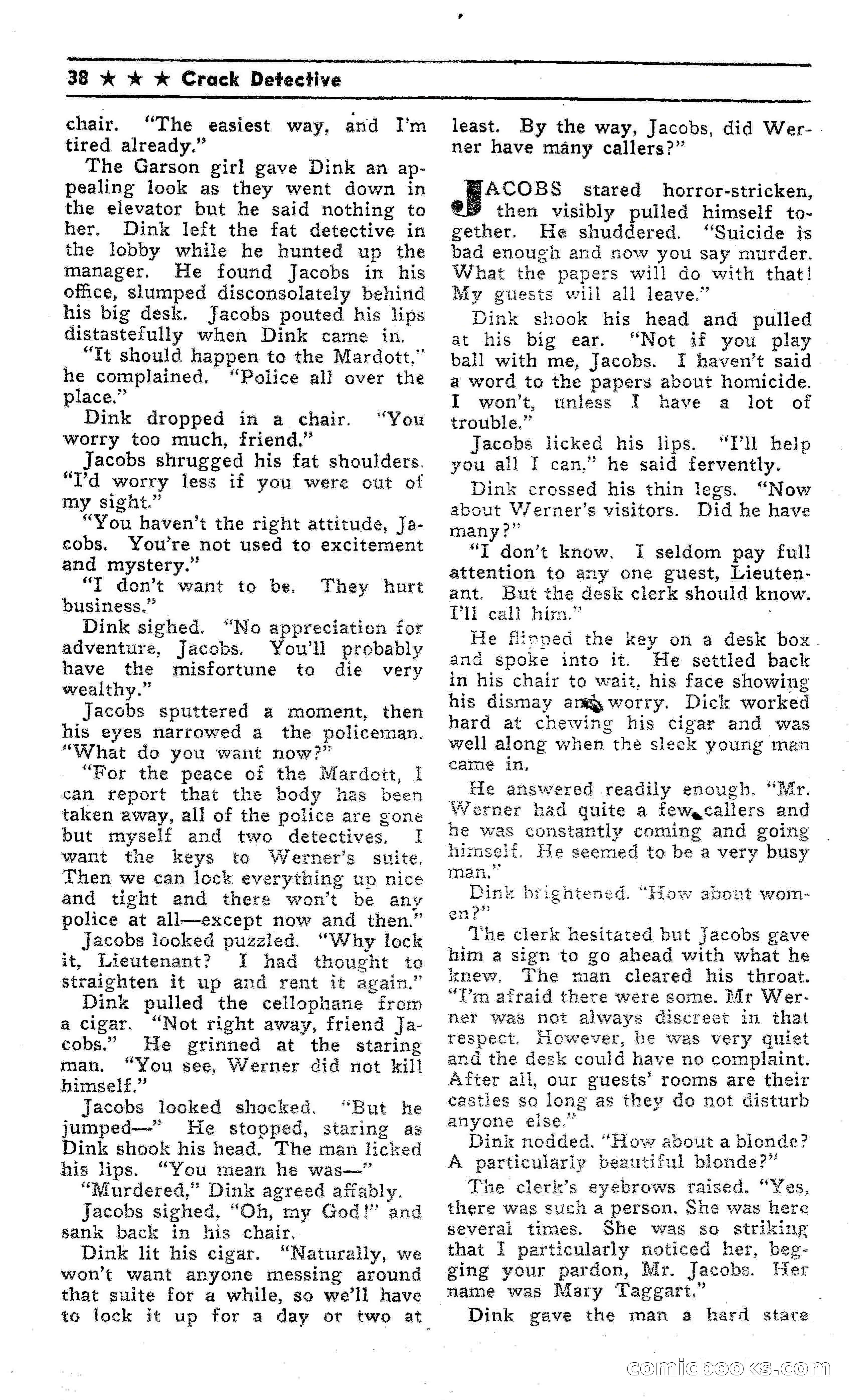 Crack Detective Magazine, Vol. 4, No. 2 — page 38 of 116