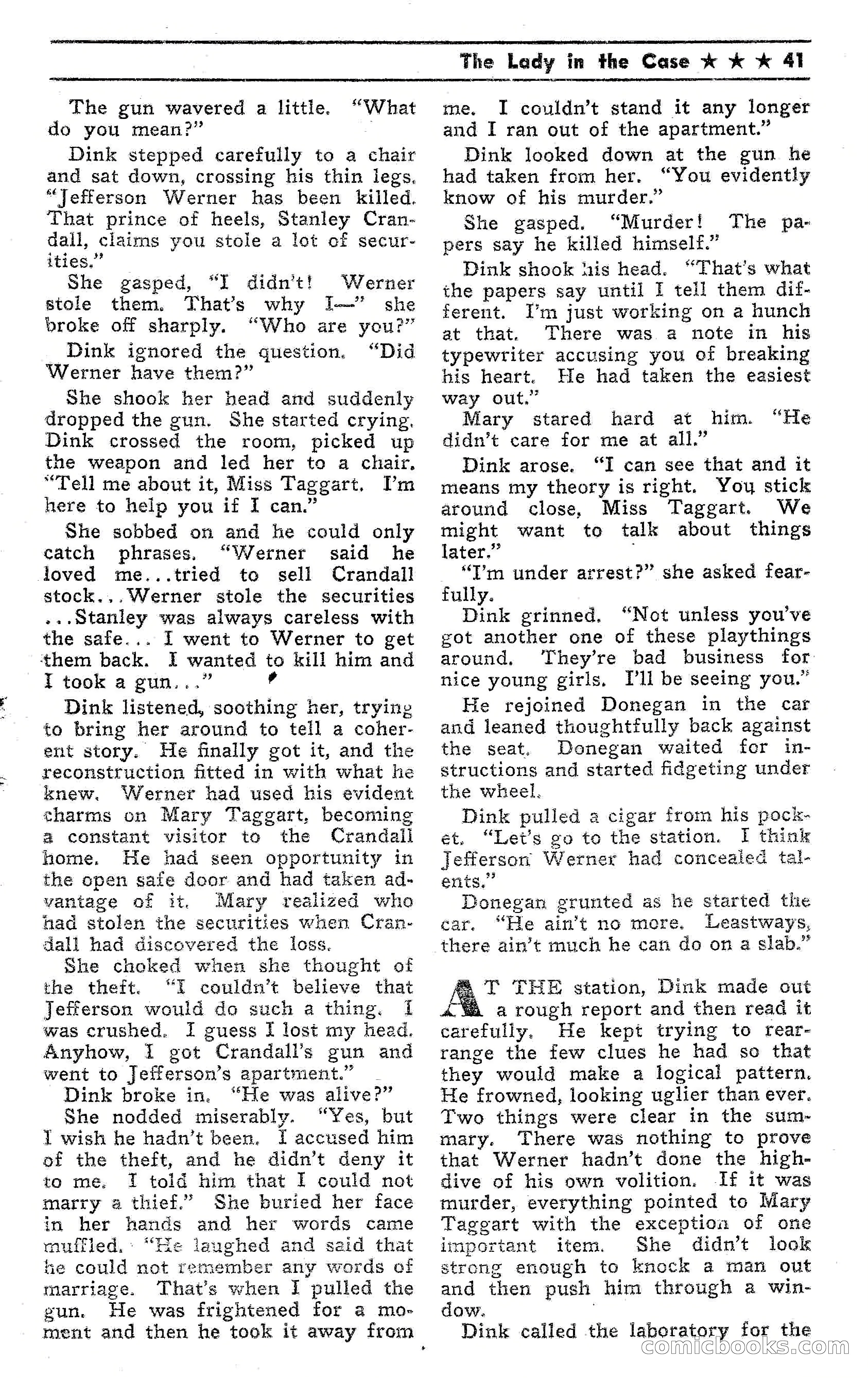 Crack Detective Magazine, Vol. 4, No. 2 — page 41 of 116