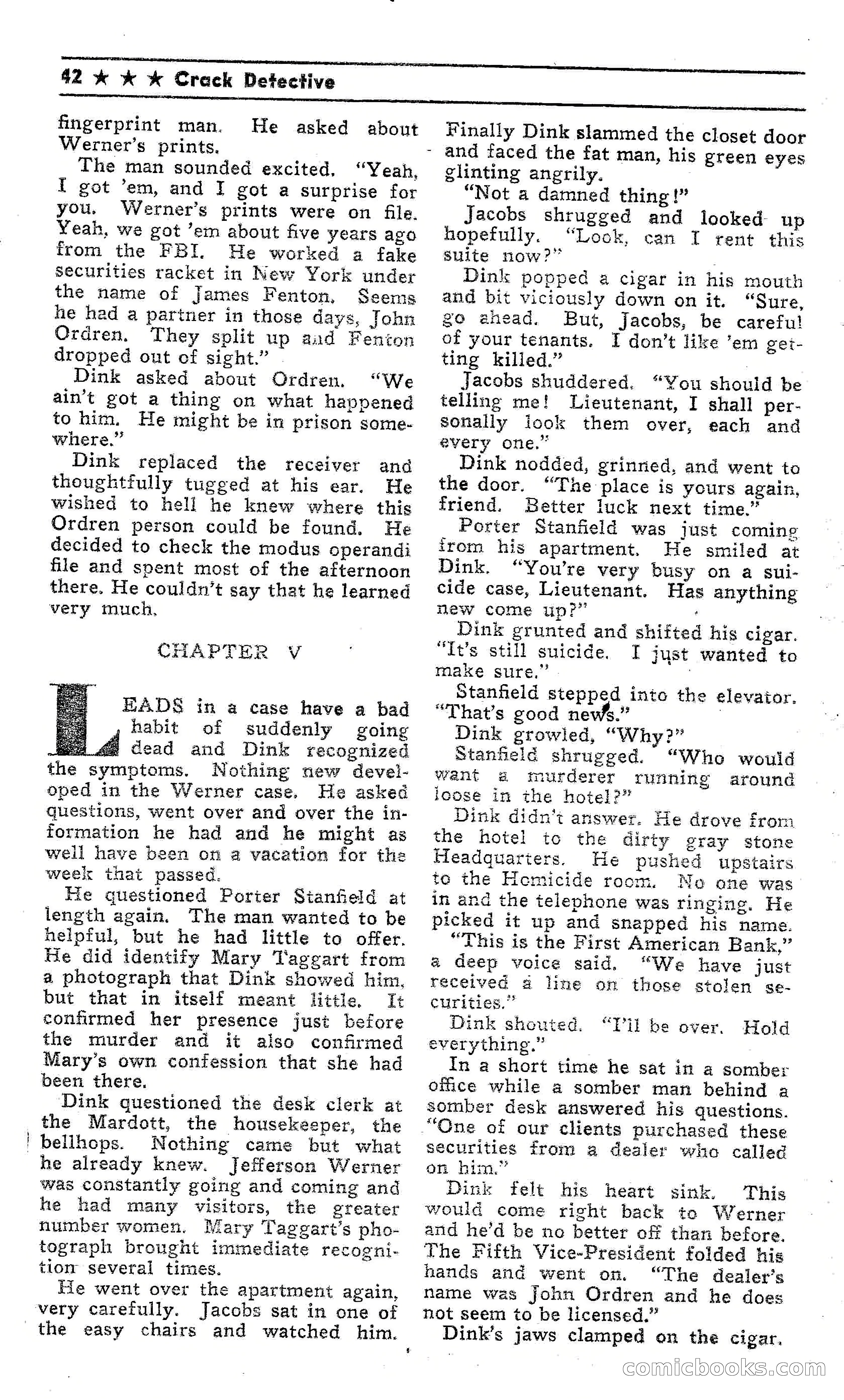 Crack Detective Magazine, Vol. 4, No. 2 — page 42 of 116