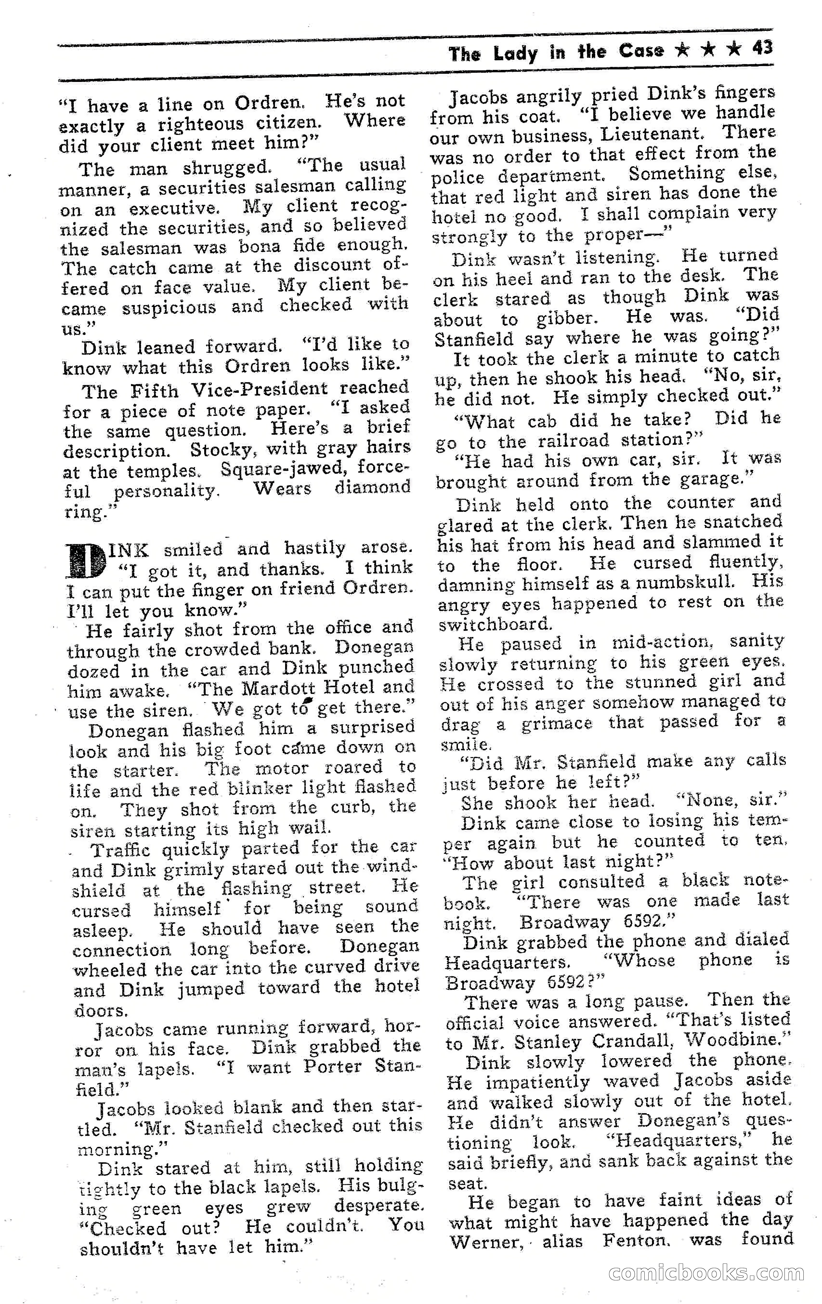 Crack Detective Magazine, Vol. 4, No. 2 — page 43 of 116