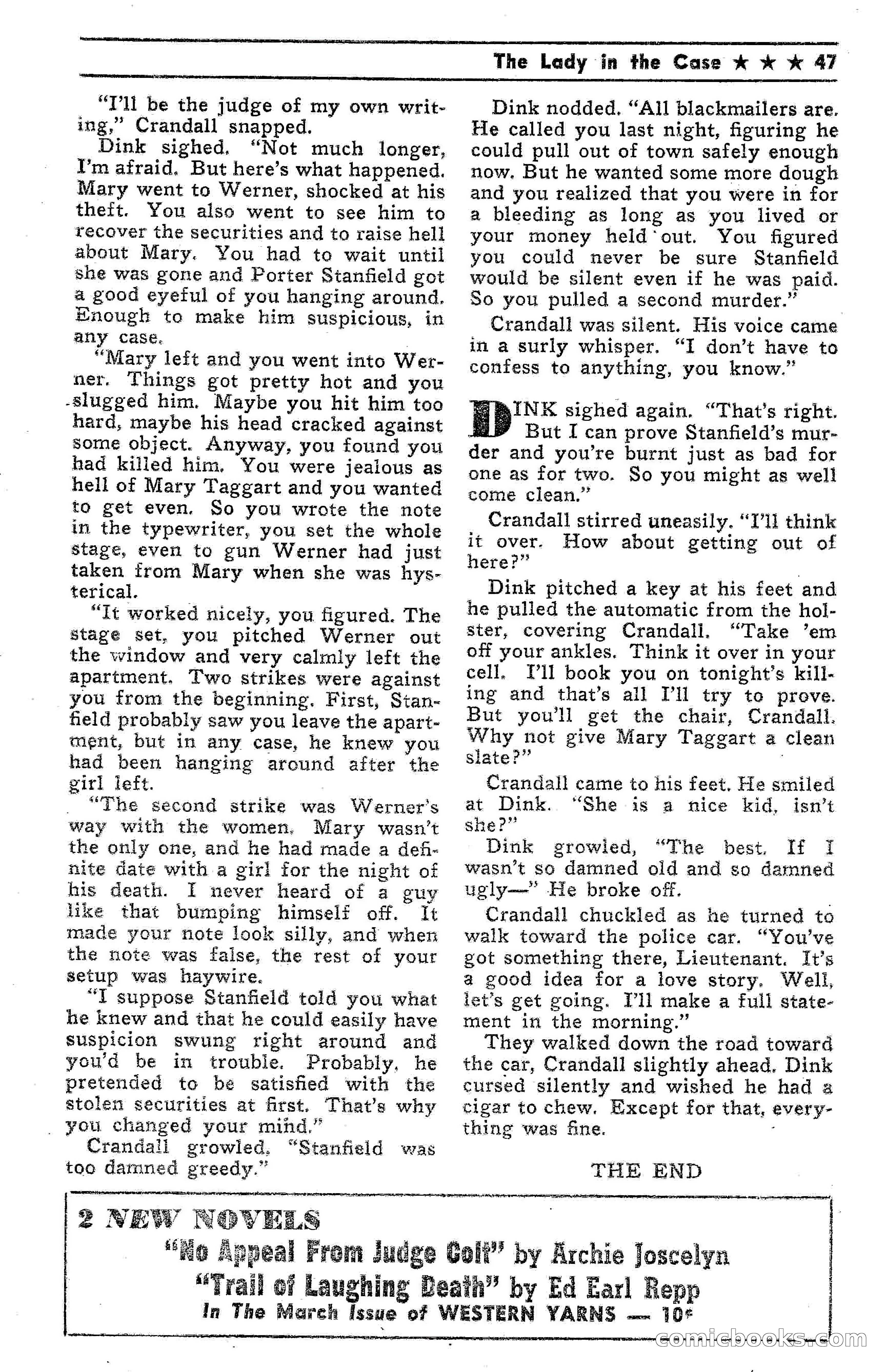 Crack Detective Magazine, Vol. 4, No. 2 — page 47 of 116