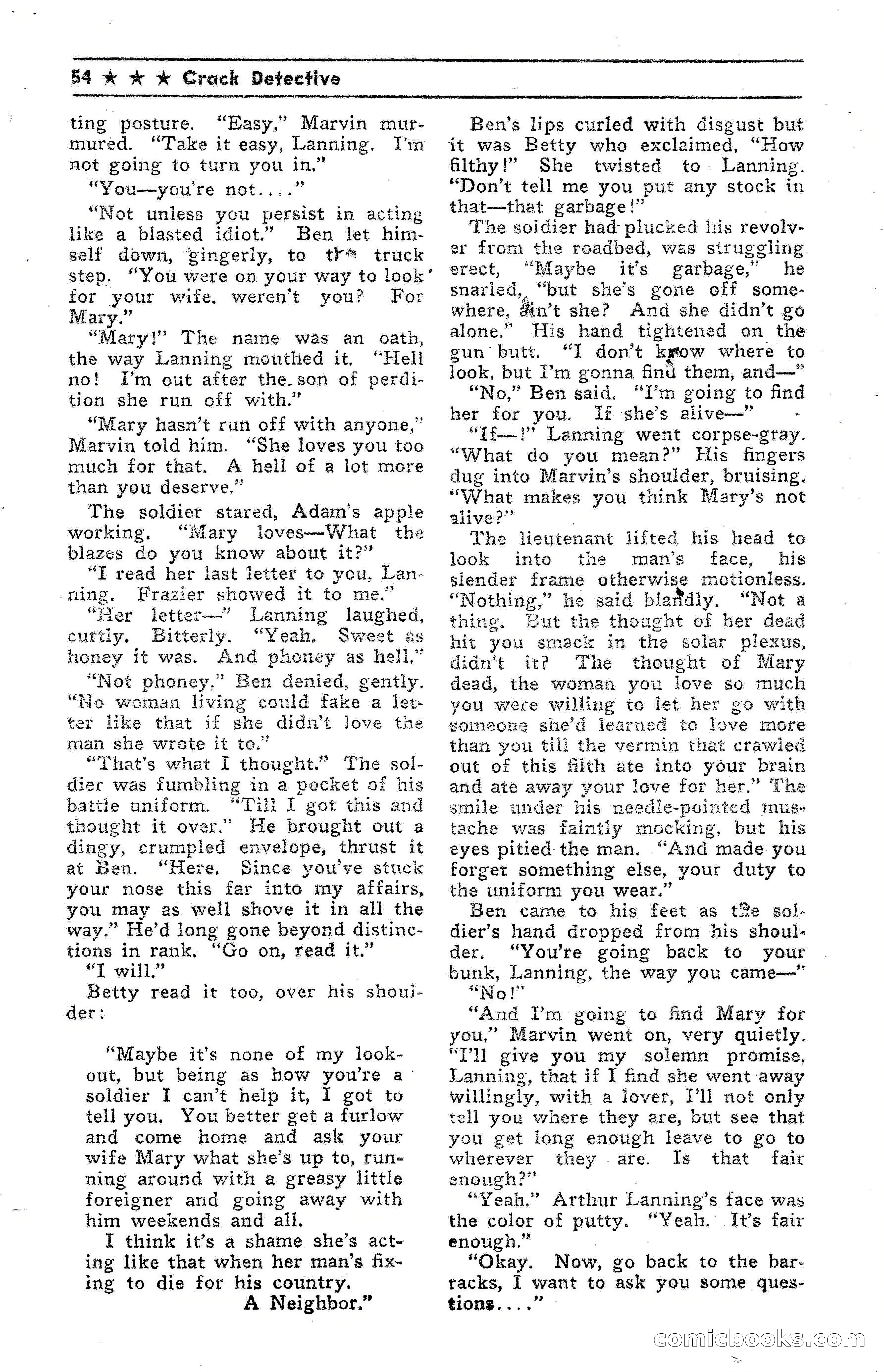 Crack Detective Magazine, Vol. 4, No. 2 — page 54 of 116