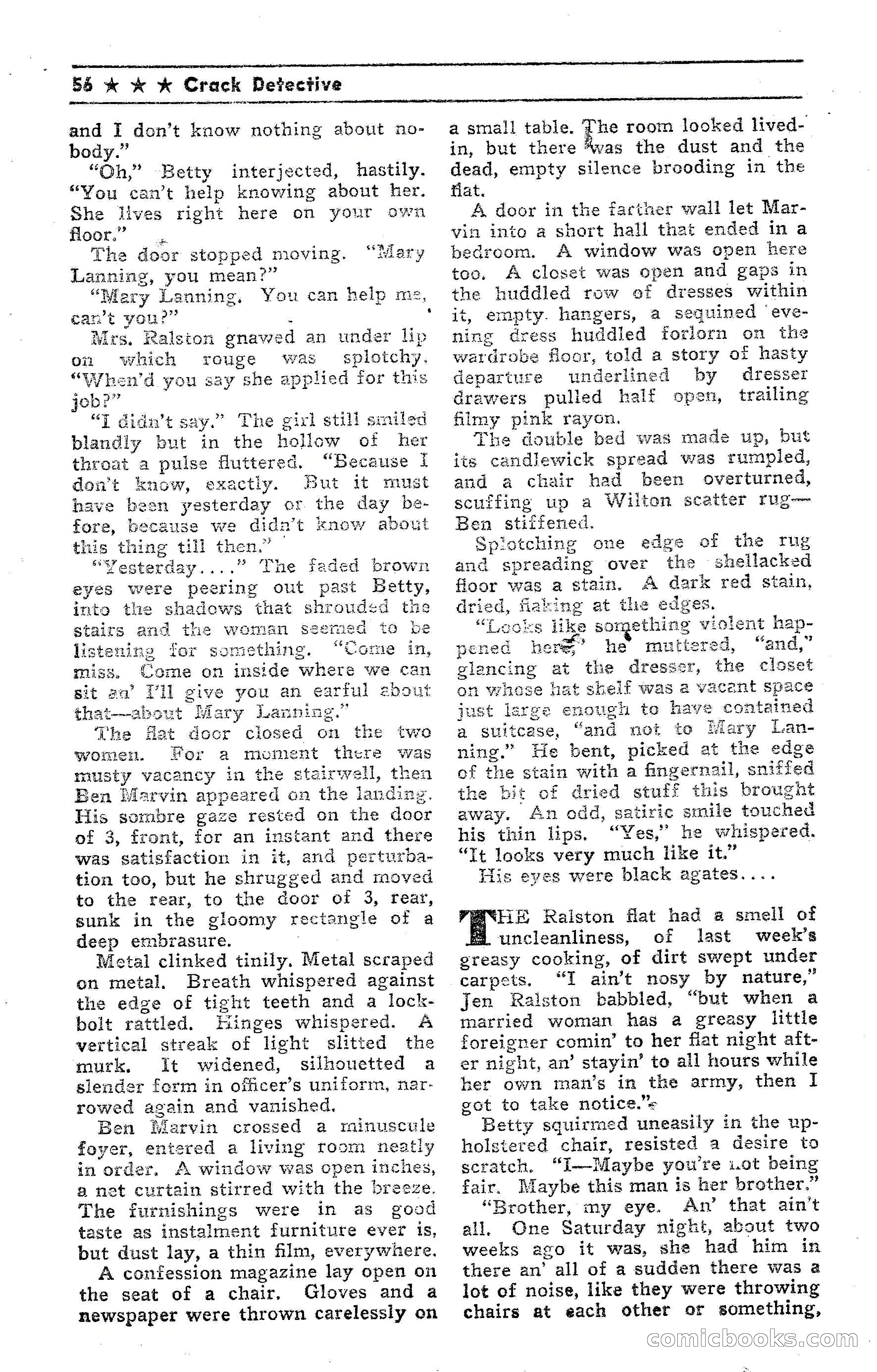 Crack Detective Magazine, Vol. 4, No. 2 — page 56 of 116