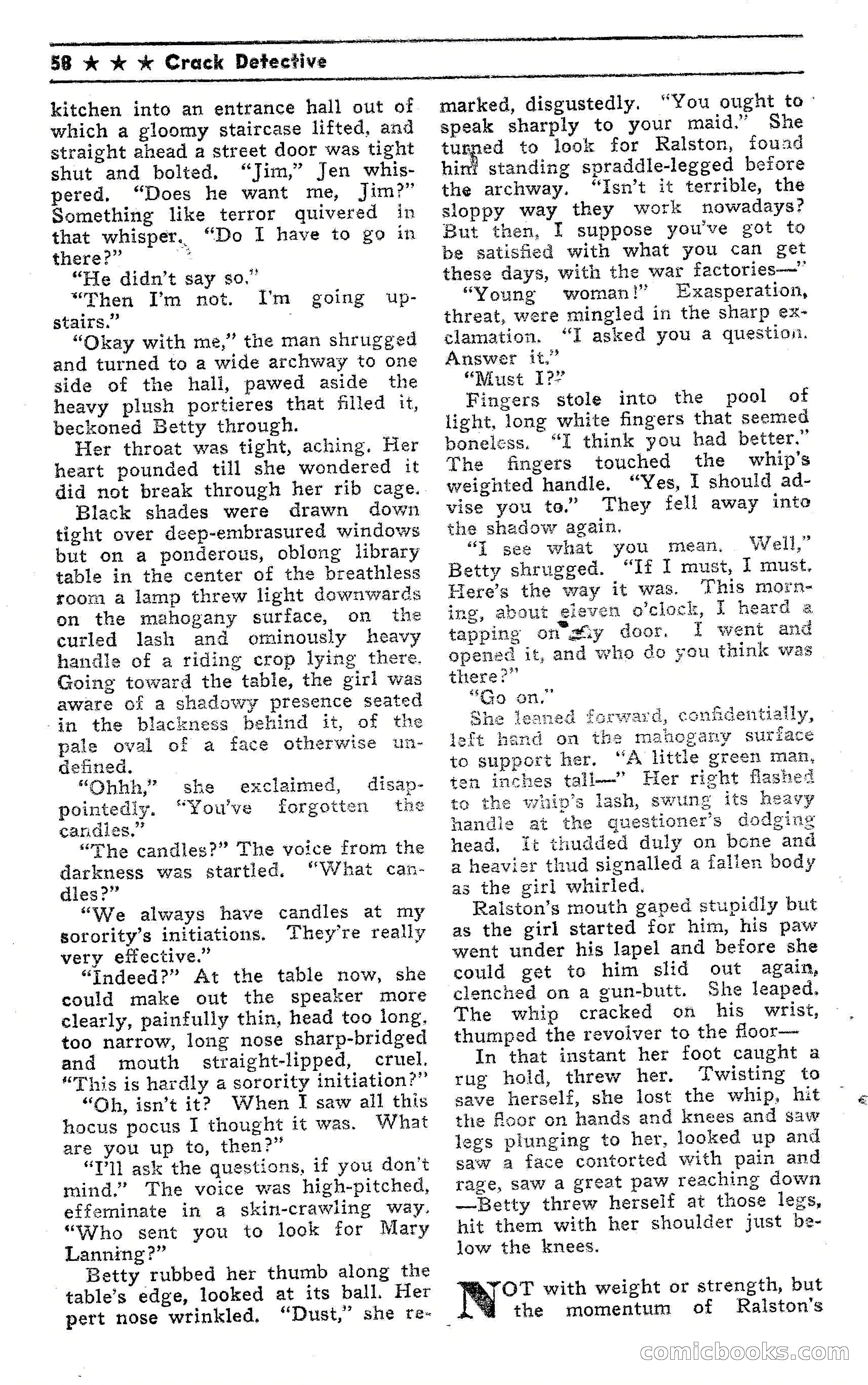 Crack Detective Magazine, Vol. 4, No. 2 — page 58 of 116