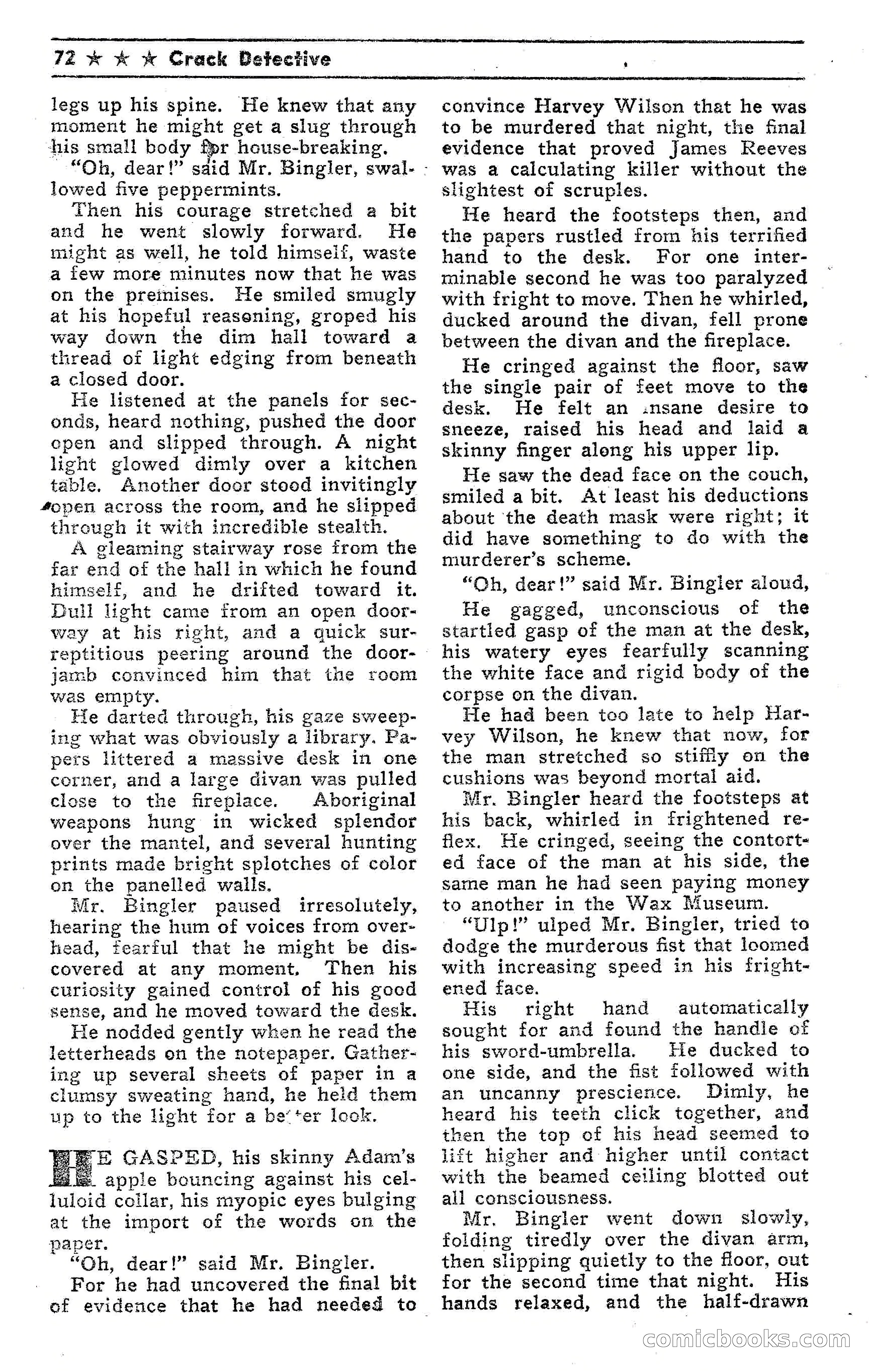 Crack Detective Magazine, Vol. 4, No. 2 — page 72 of 116