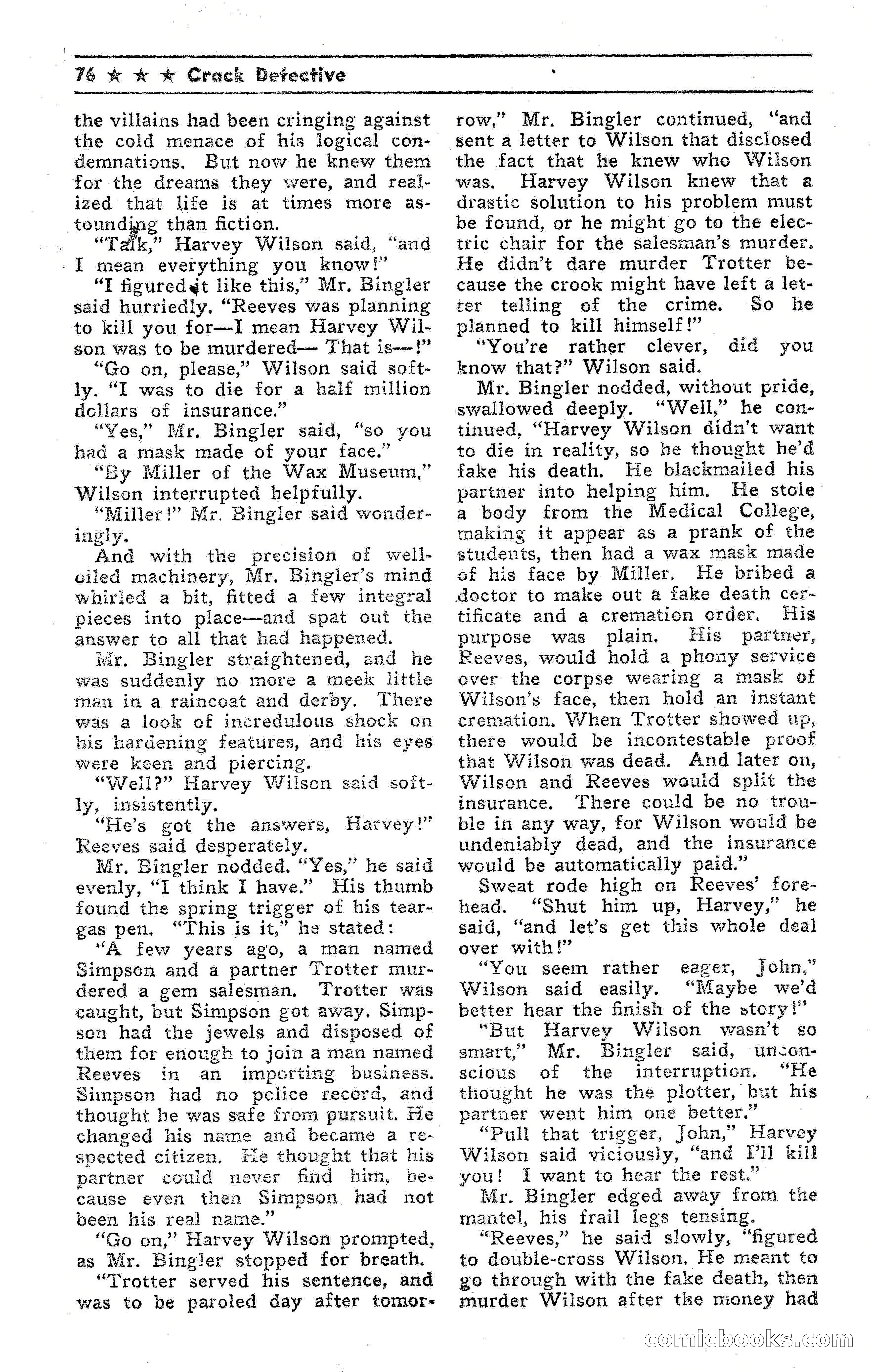 Crack Detective Magazine, Vol. 4, No. 2 — page 76 of 116