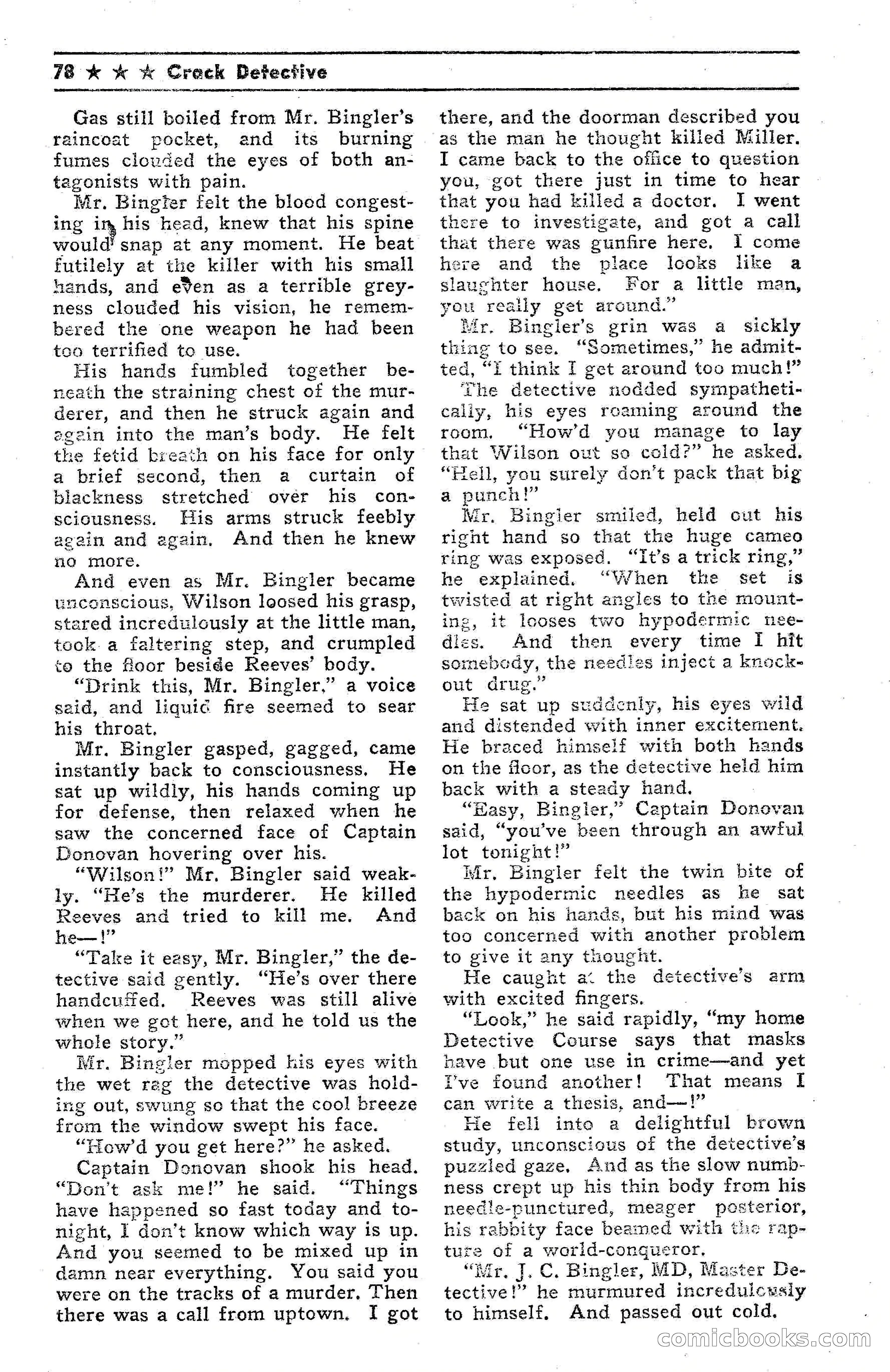 Crack Detective Magazine, Vol. 4, No. 2 — page 78 of 116