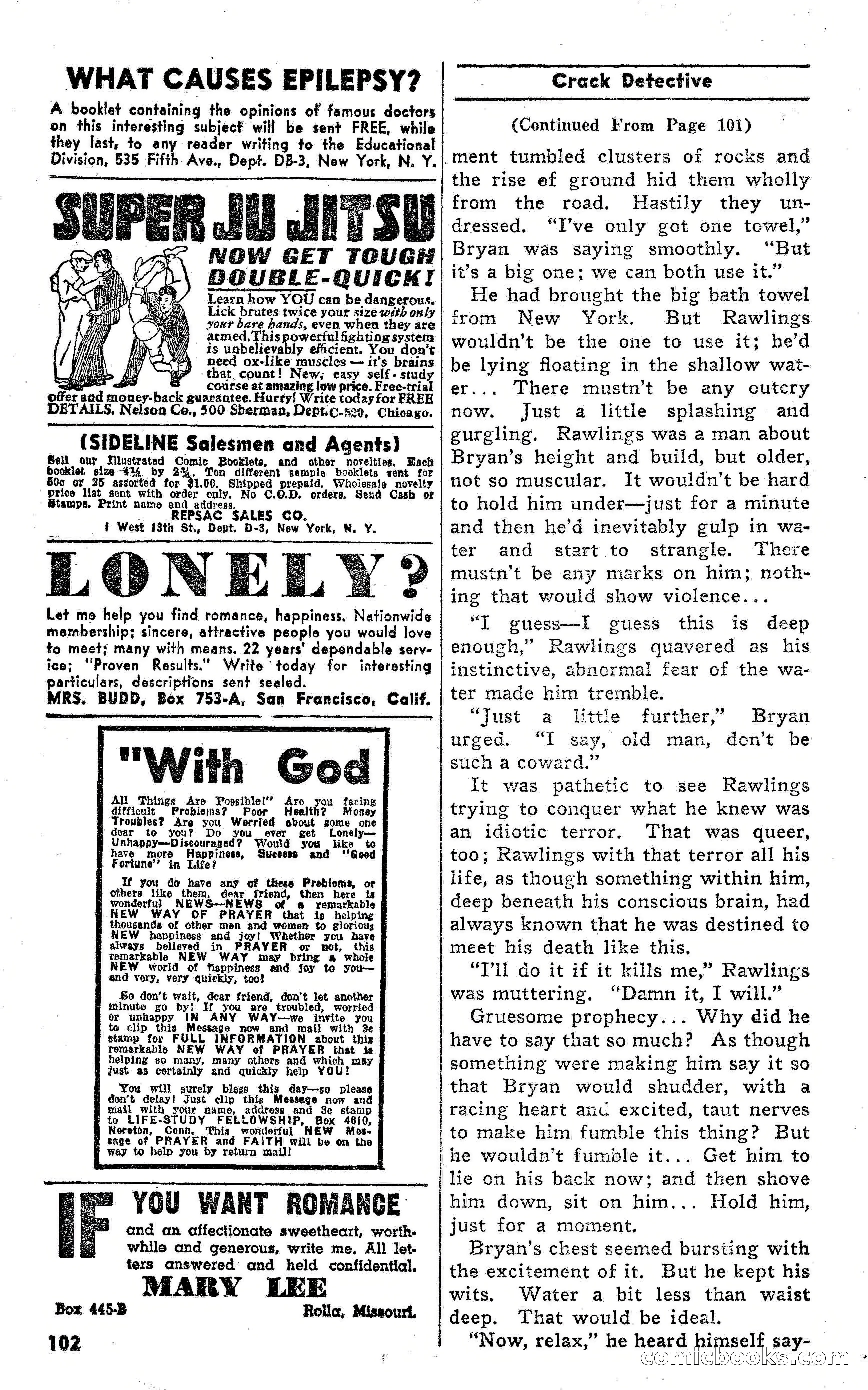 Crack Detective Magazine, Vol. 4, No. 2 — page 102 of 116