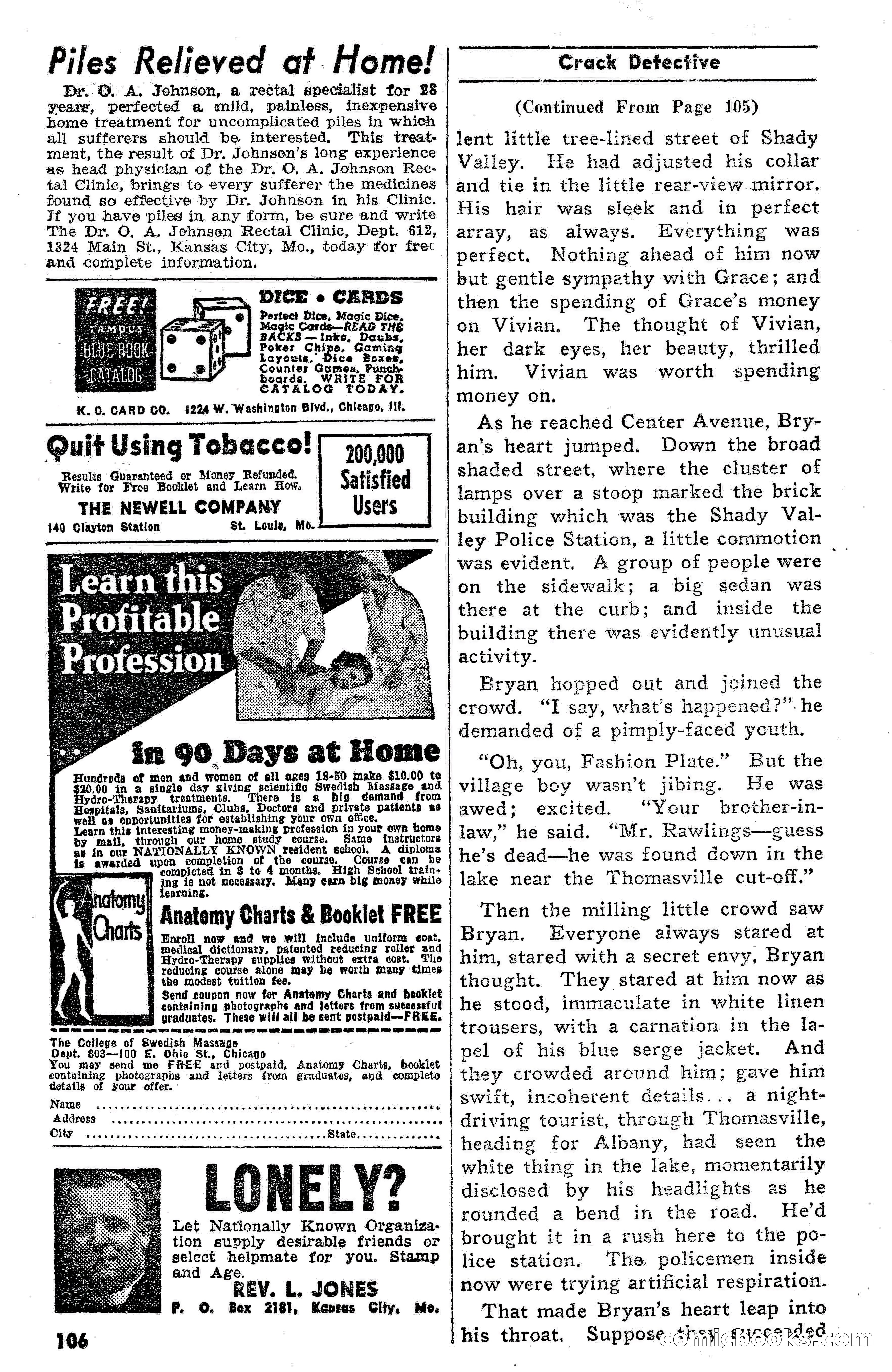 Crack Detective Magazine, Vol. 4, No. 2 — page 106 of 116