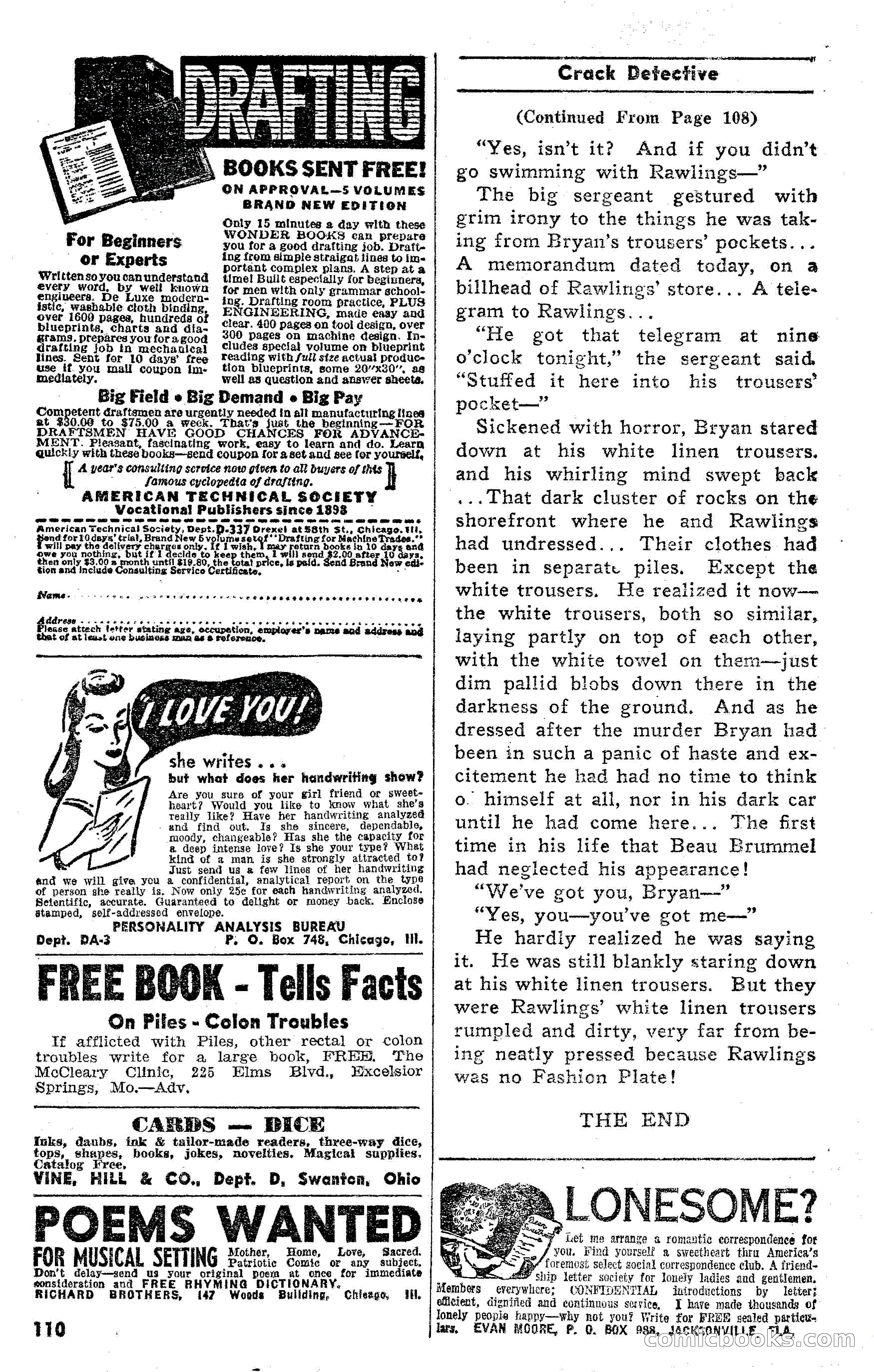 Crack Detective Magazine, Vol. 4, No. 2 — page 110 of 116