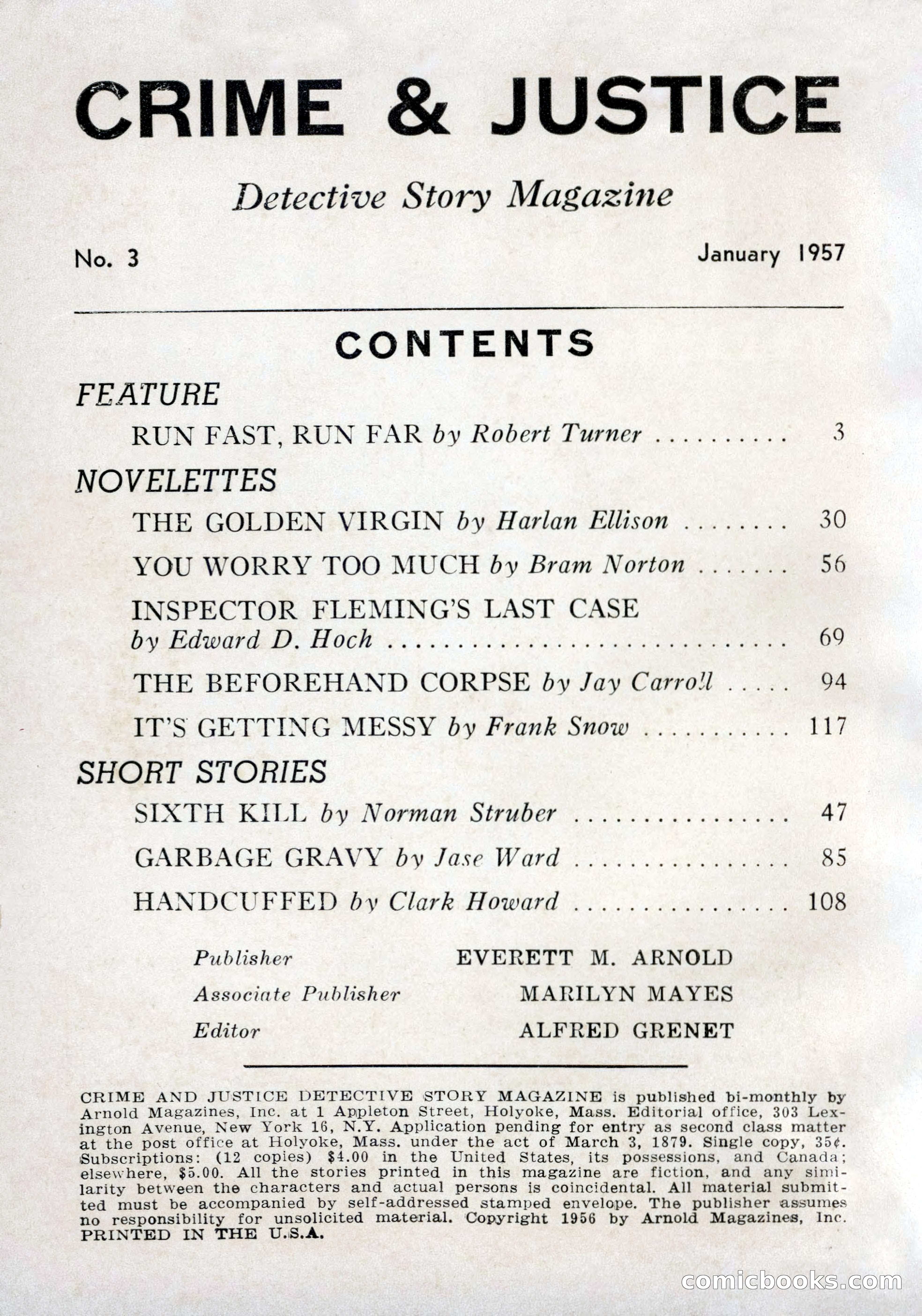 Crime and Justice: Detective Story Magazine — page 2 of 132