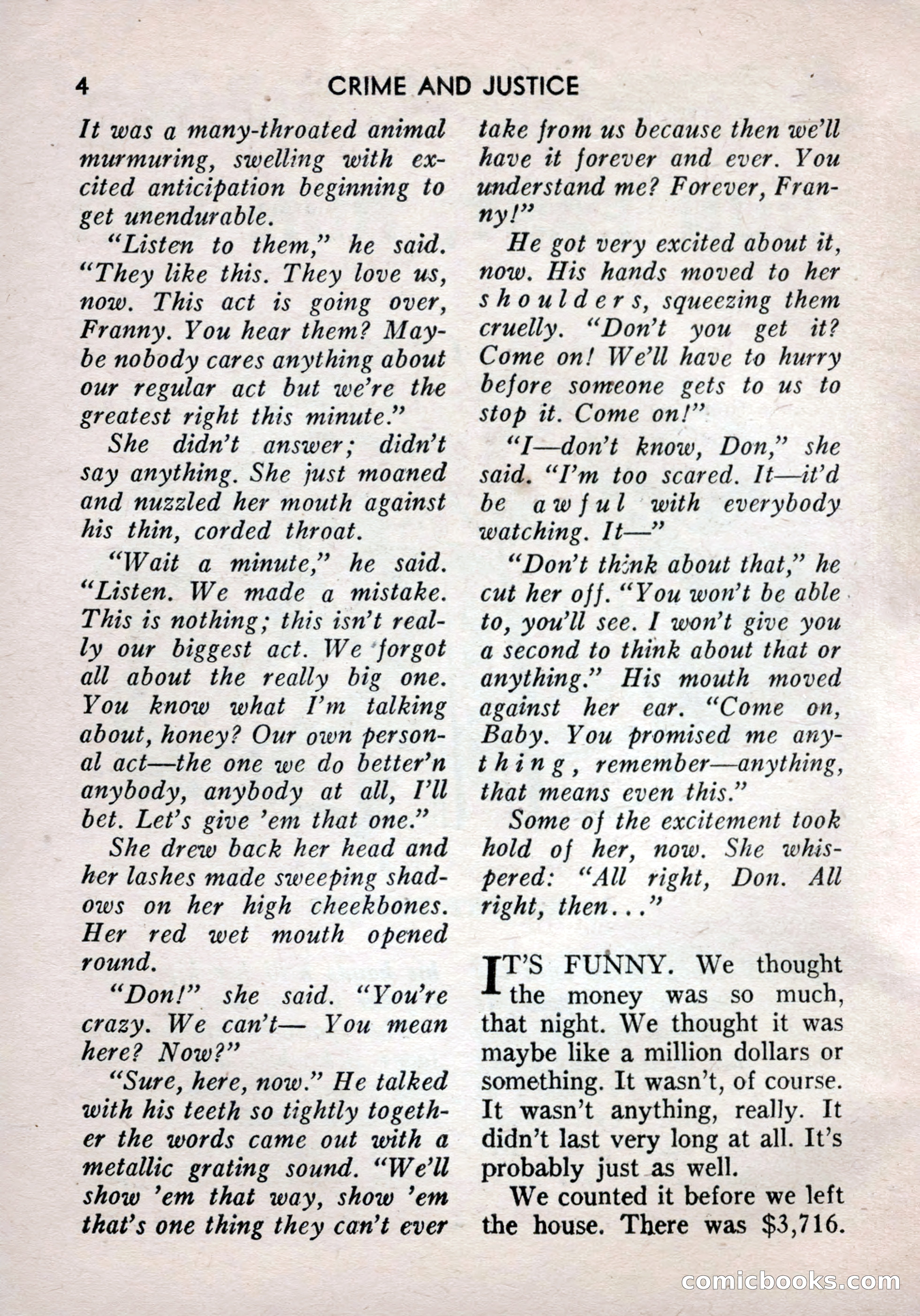 Crime and Justice: Detective Story Magazine — page 4 of 132