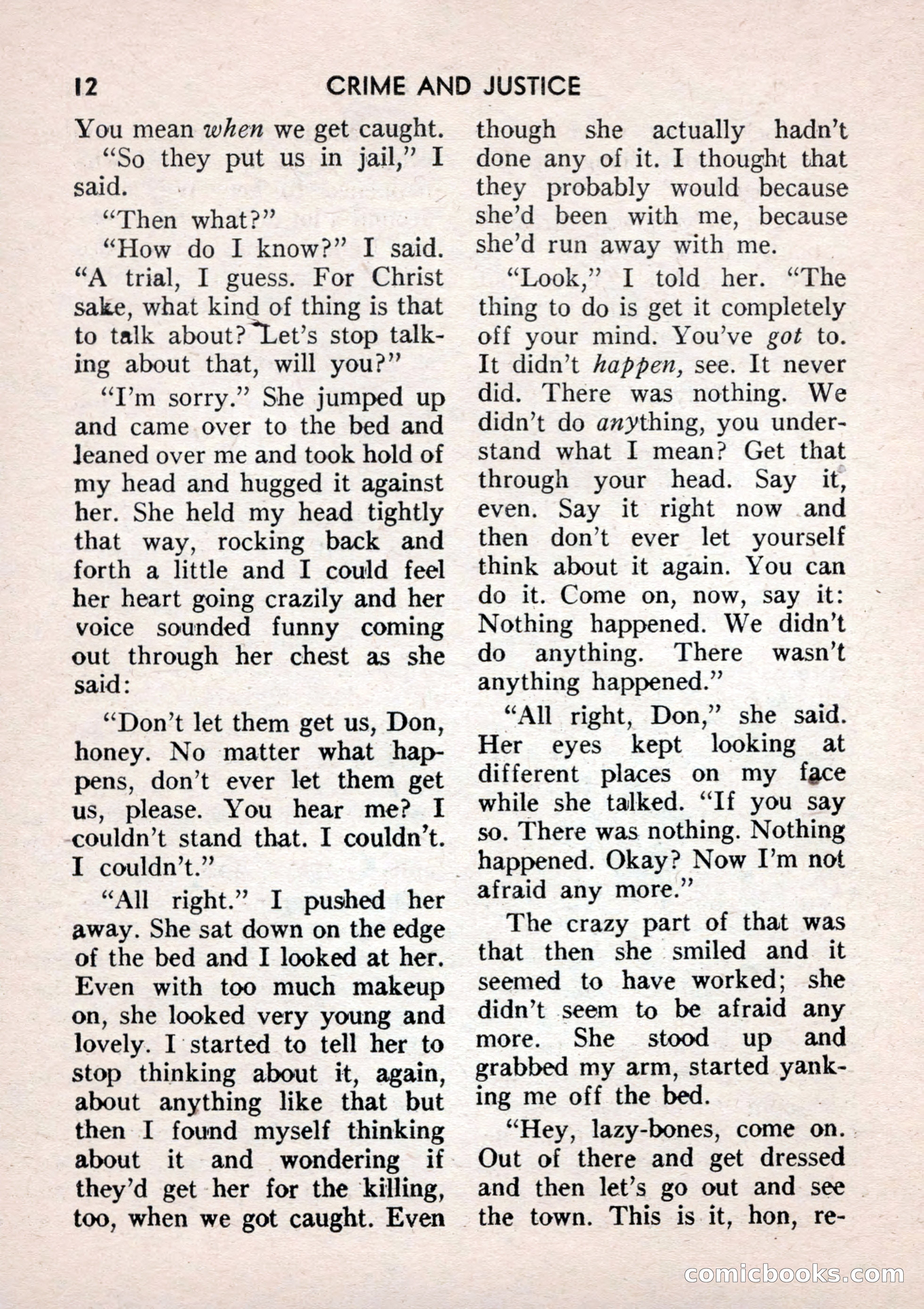 Crime and Justice: Detective Story Magazine — page 12 of 132