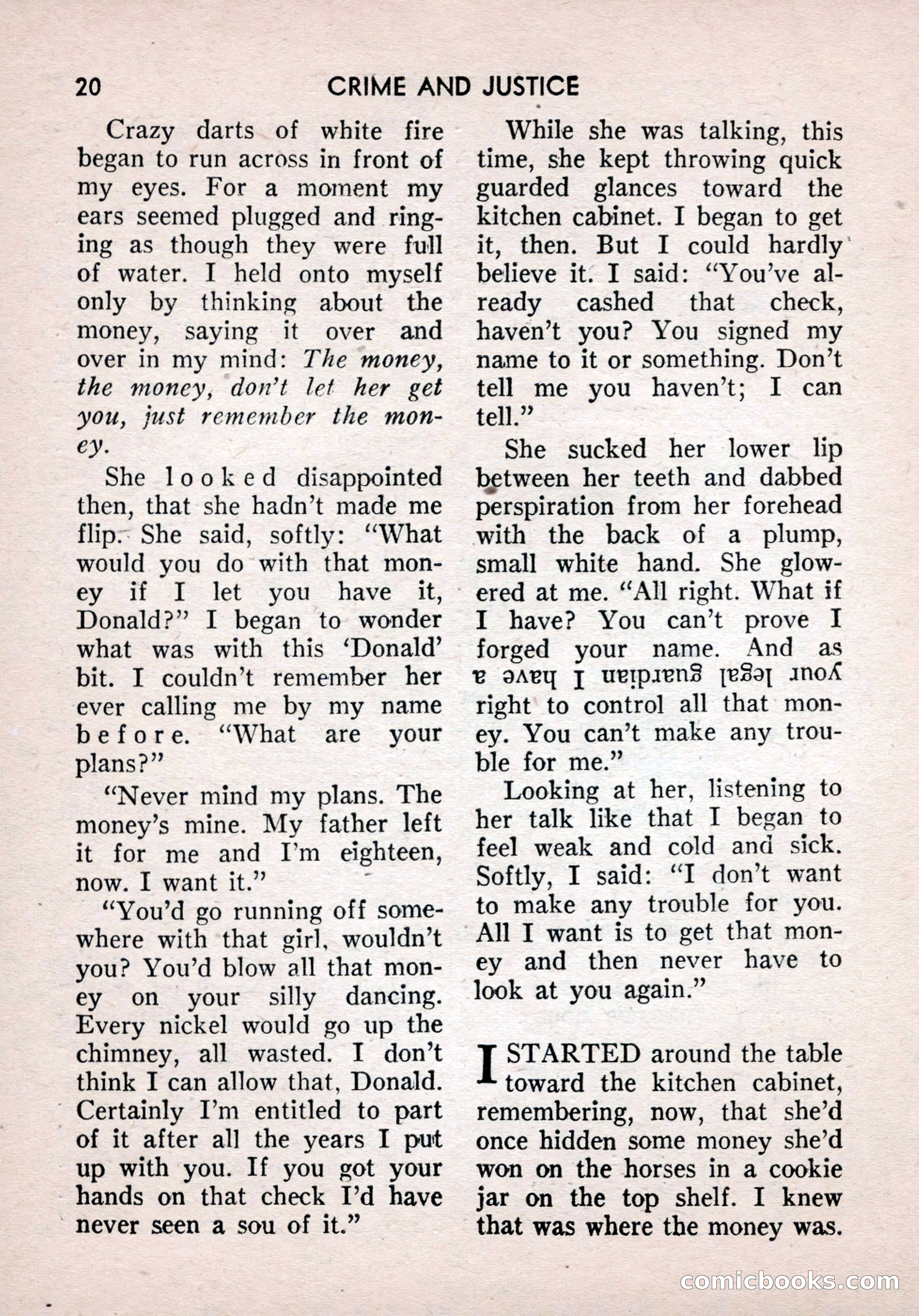 Crime and Justice: Detective Story Magazine — page 20 of 132