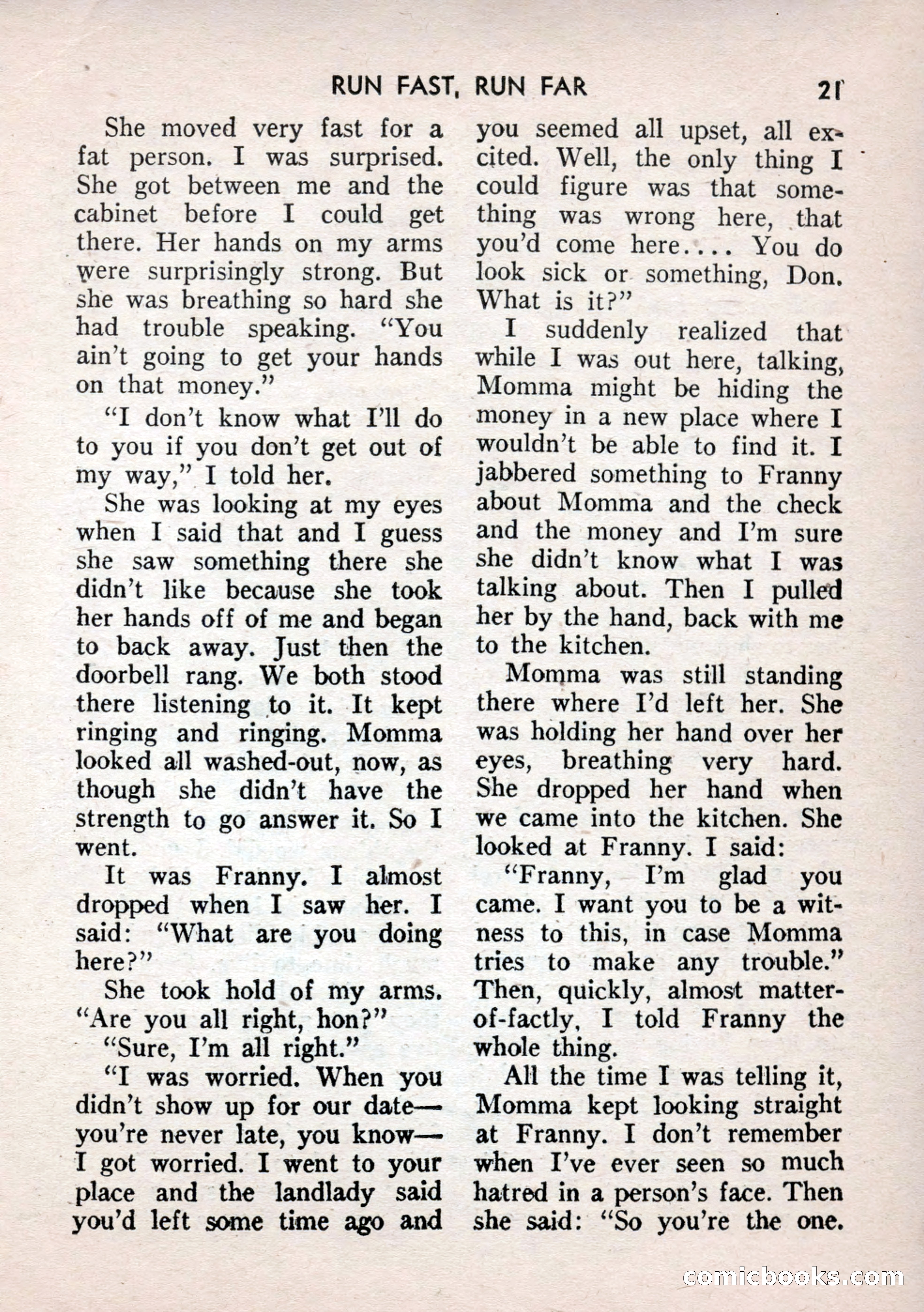 Crime and Justice: Detective Story Magazine — page 21 of 132