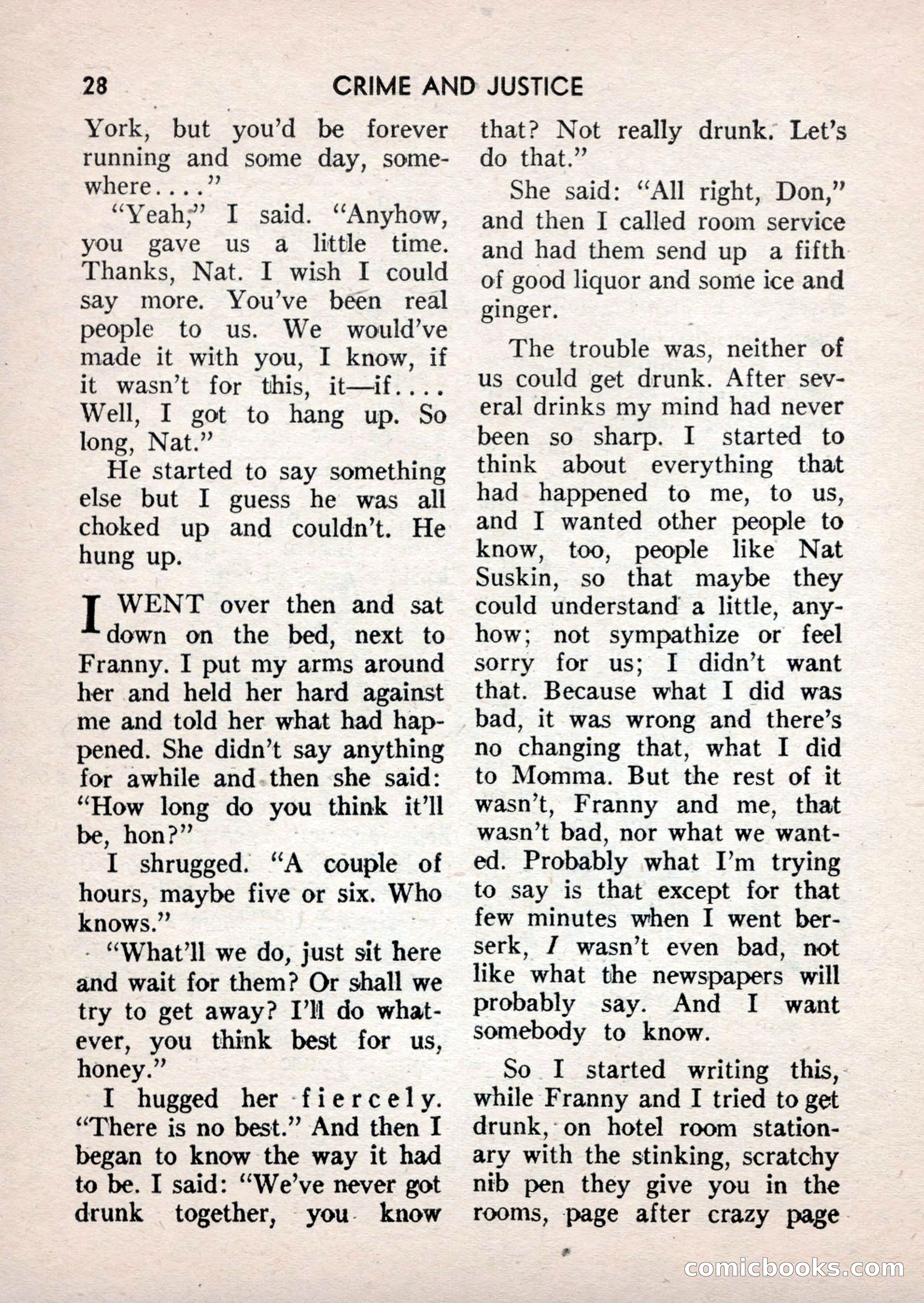 Crime and Justice: Detective Story Magazine — page 28 of 132