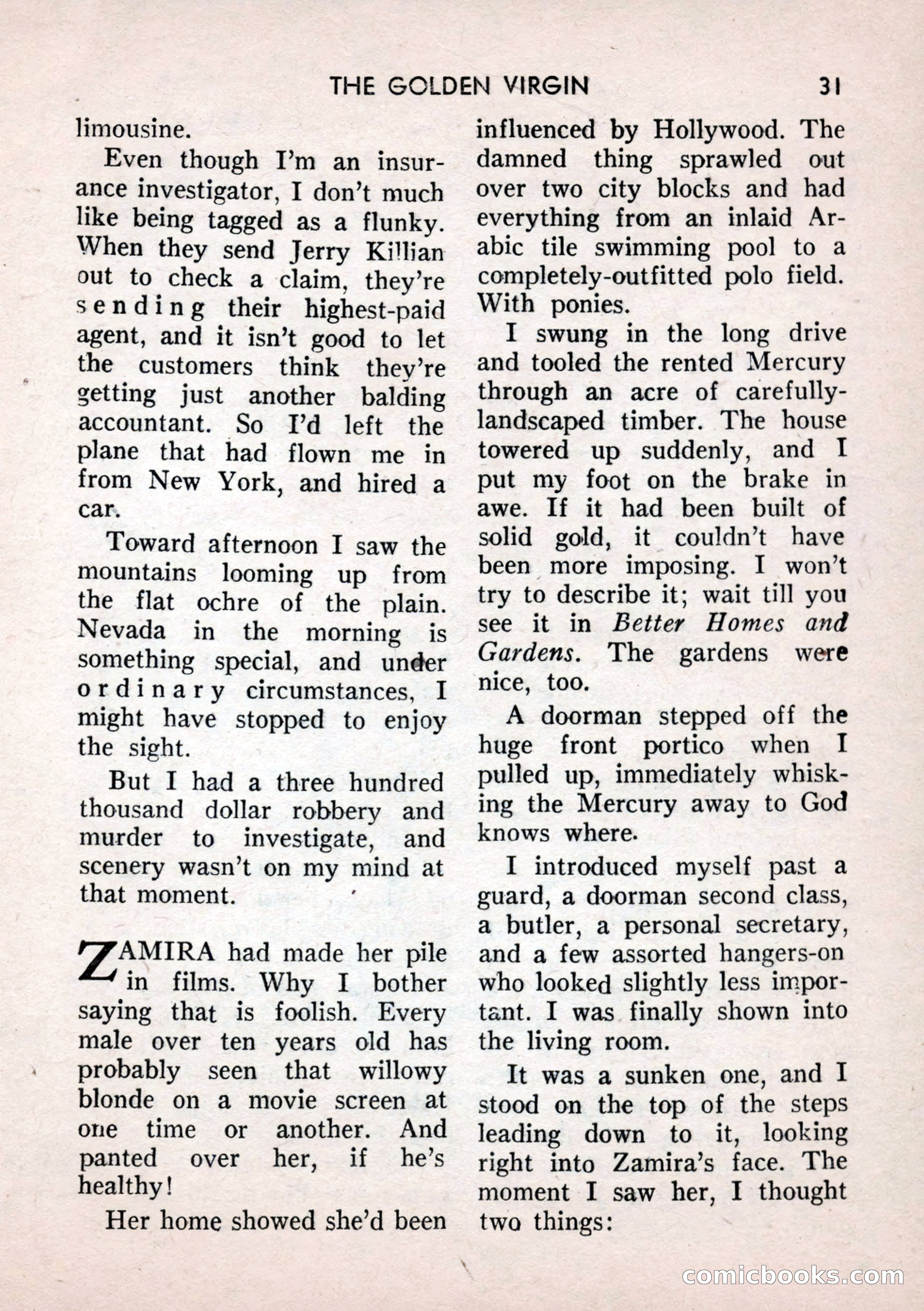 Crime and Justice: Detective Story Magazine — page 31 of 132