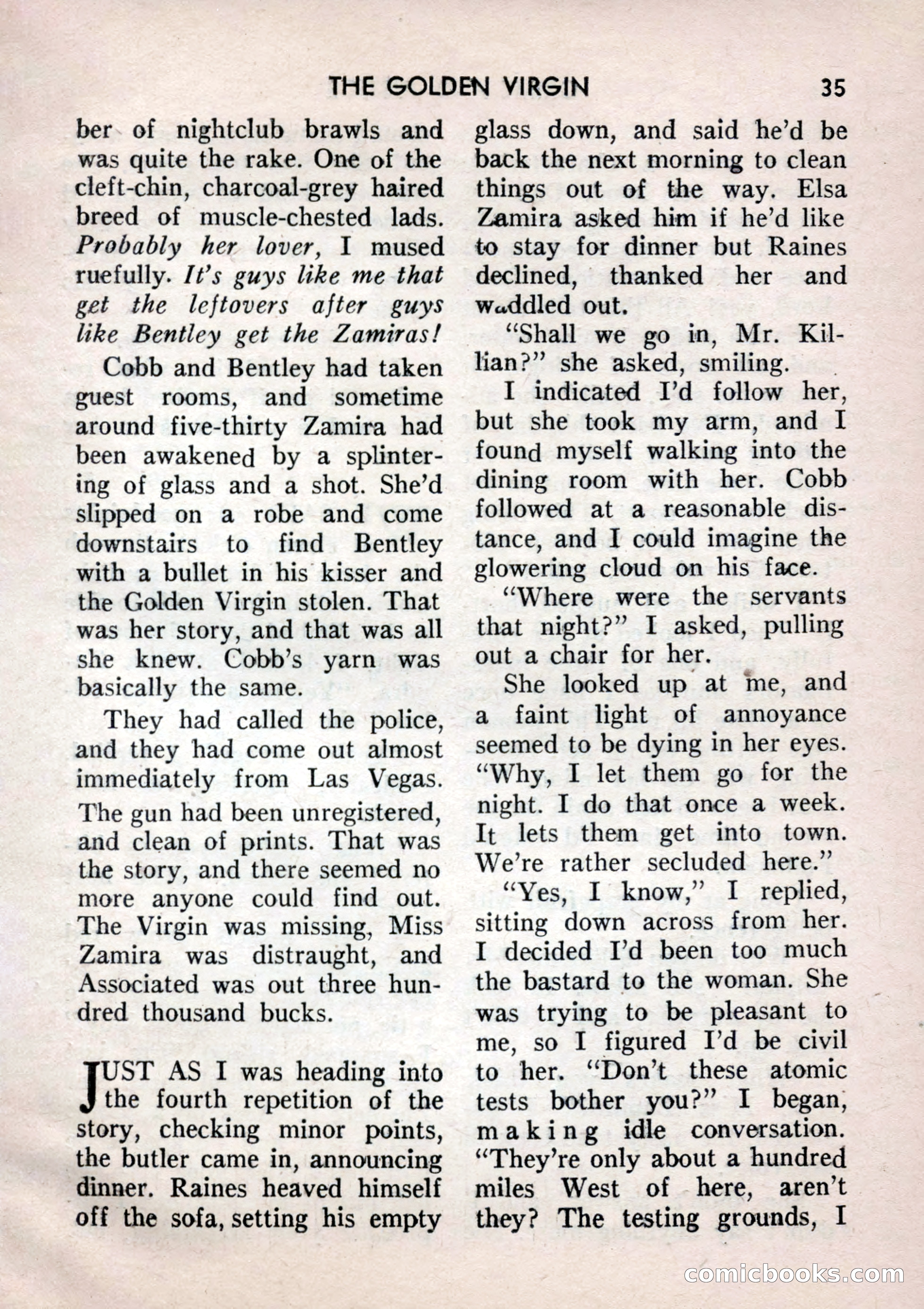 Crime and Justice: Detective Story Magazine — page 35 of 132
