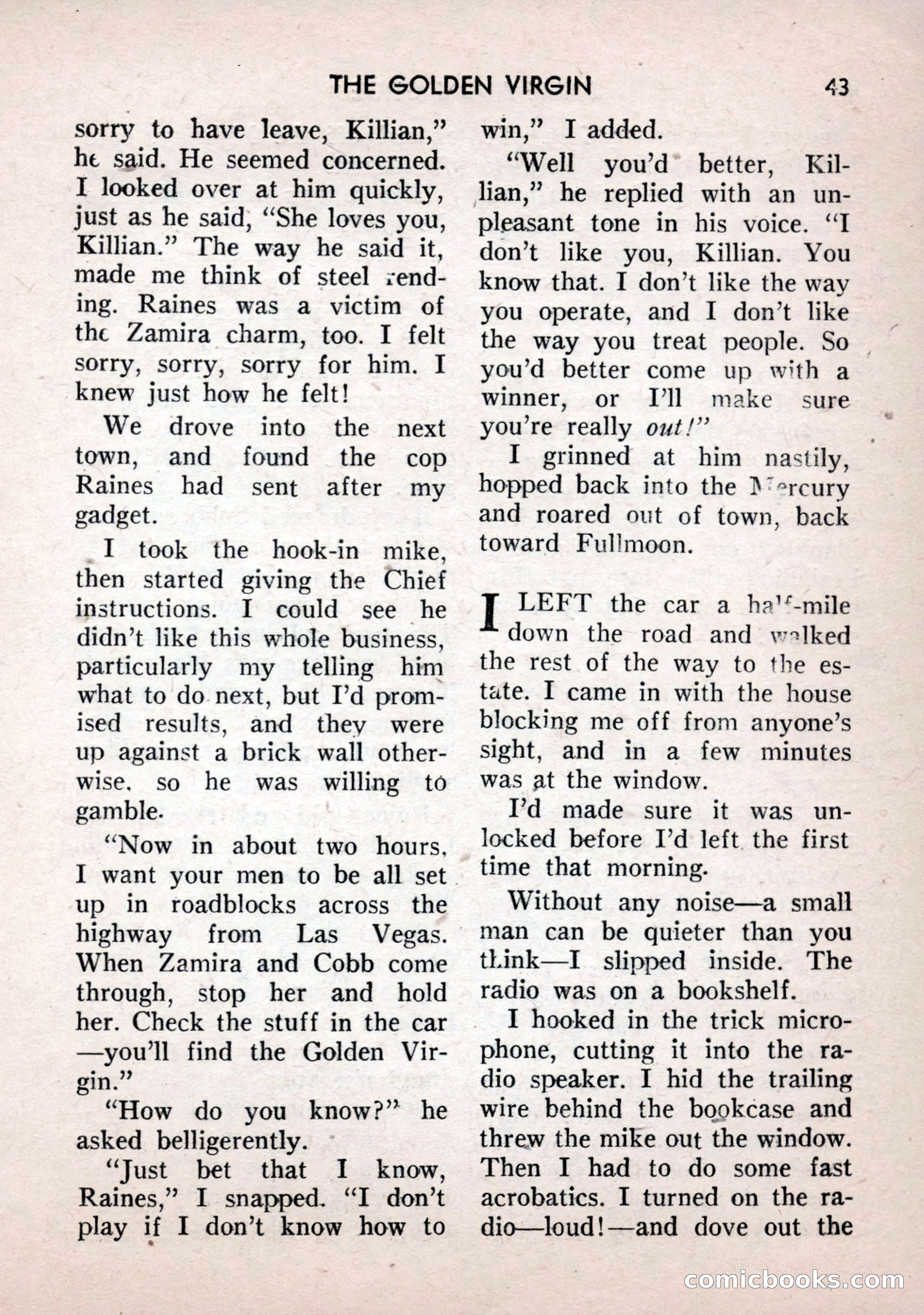 Crime and Justice: Detective Story Magazine — page 43 of 132