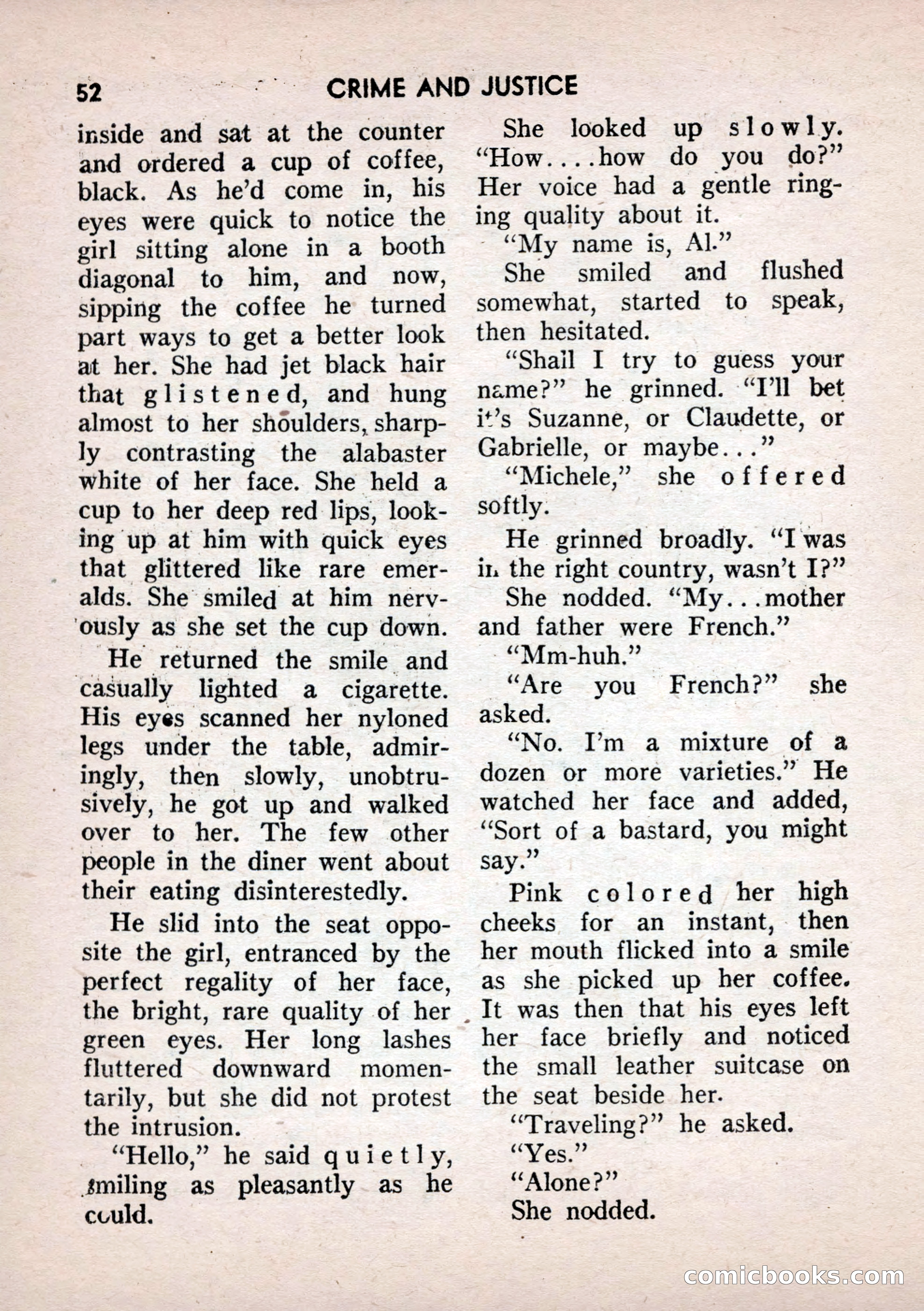 Crime and Justice: Detective Story Magazine — page 52 of 132