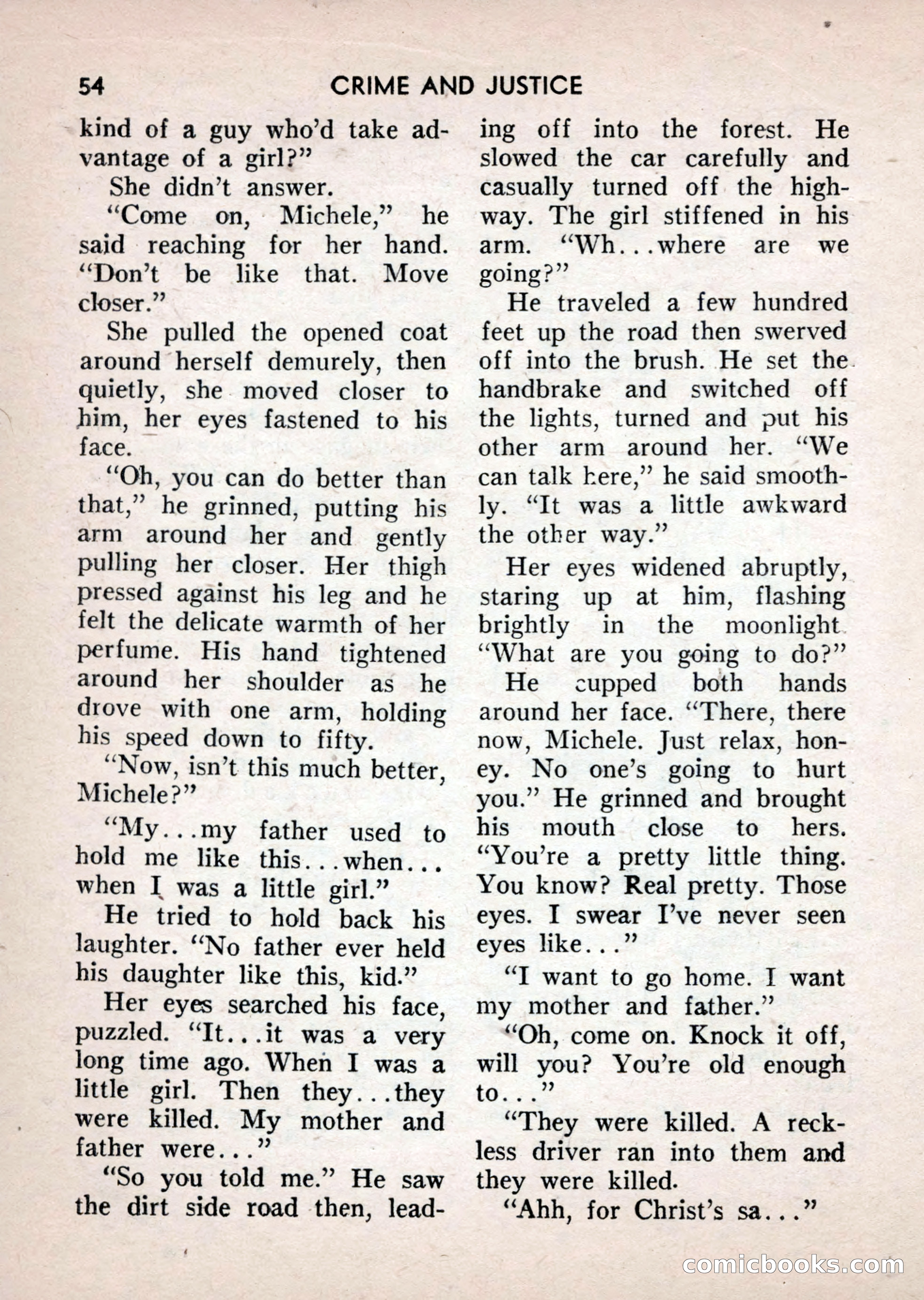 Crime and Justice: Detective Story Magazine — page 54 of 132