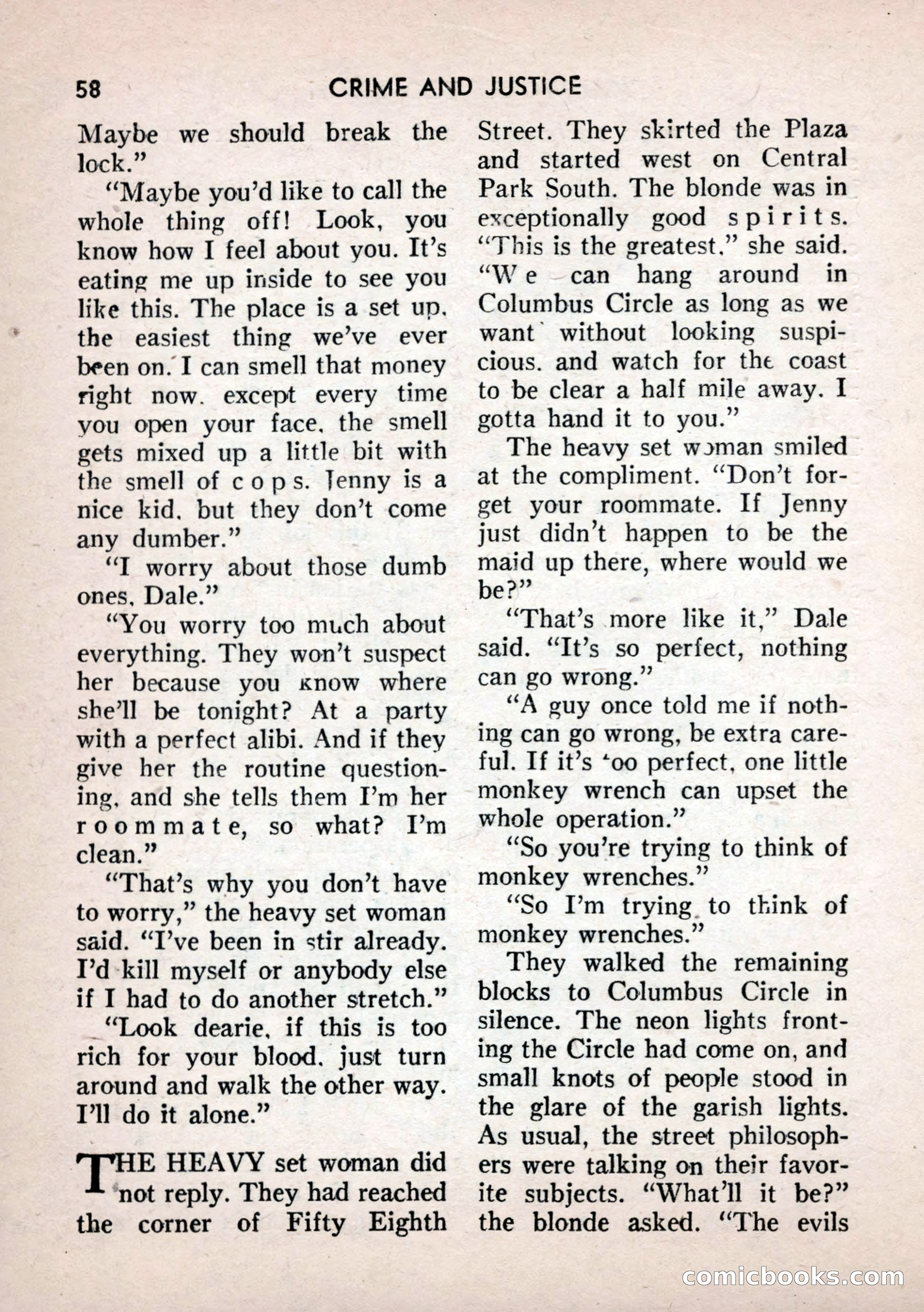 Crime and Justice: Detective Story Magazine — page 58 of 132