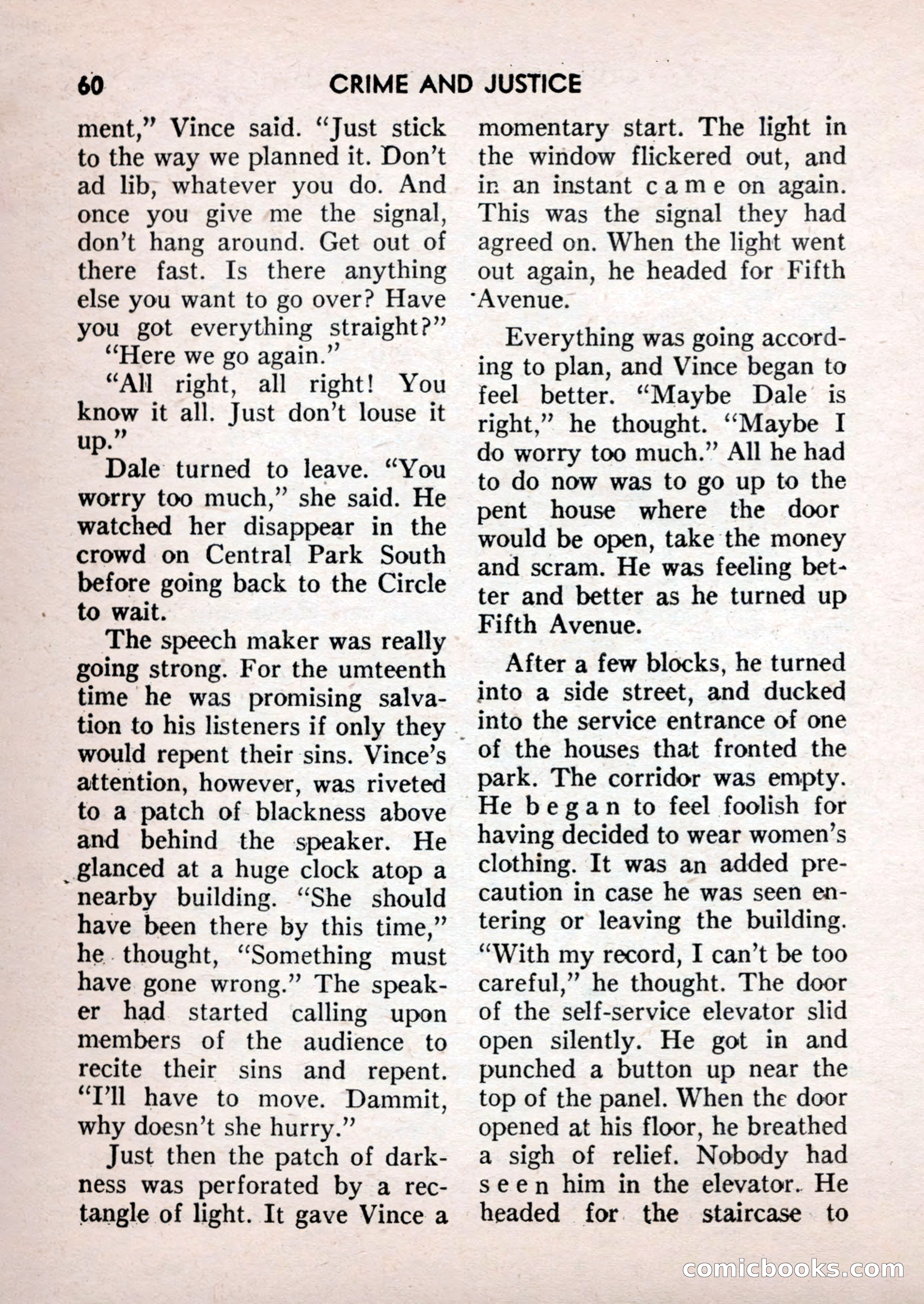 Crime and Justice: Detective Story Magazine — page 60 of 132