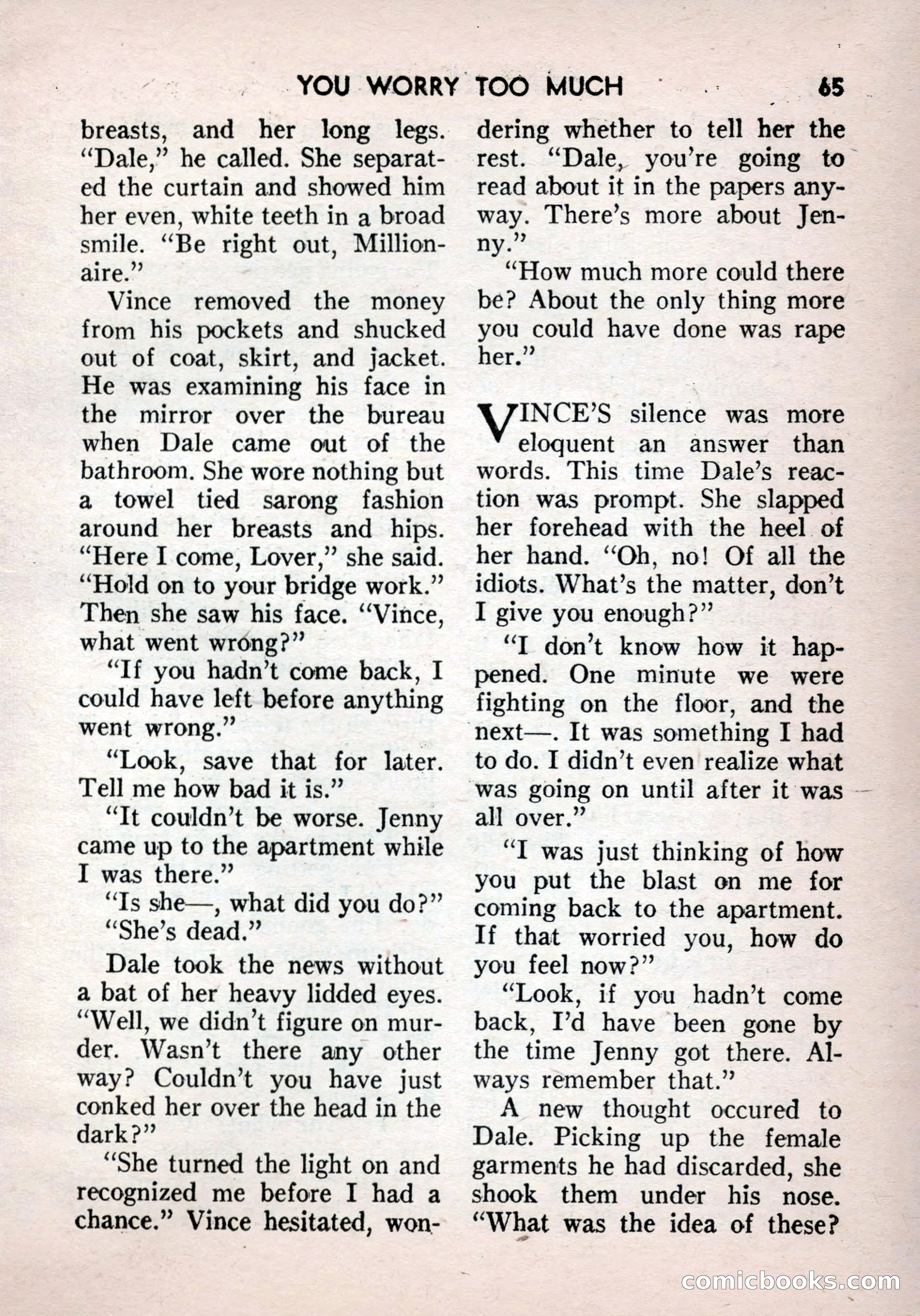 Crime and Justice: Detective Story Magazine — page 65 of 132