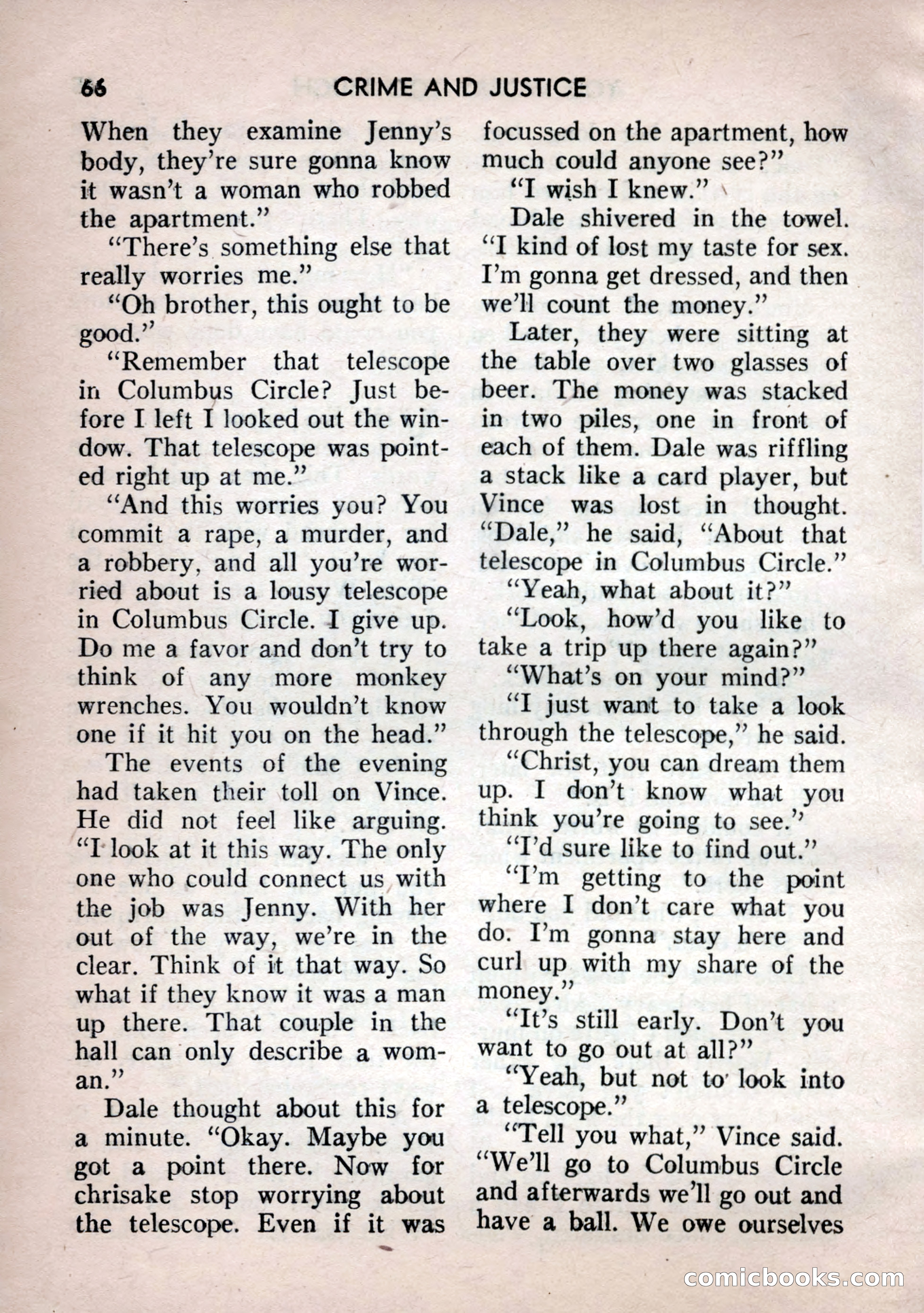 Crime and Justice: Detective Story Magazine — page 66 of 132