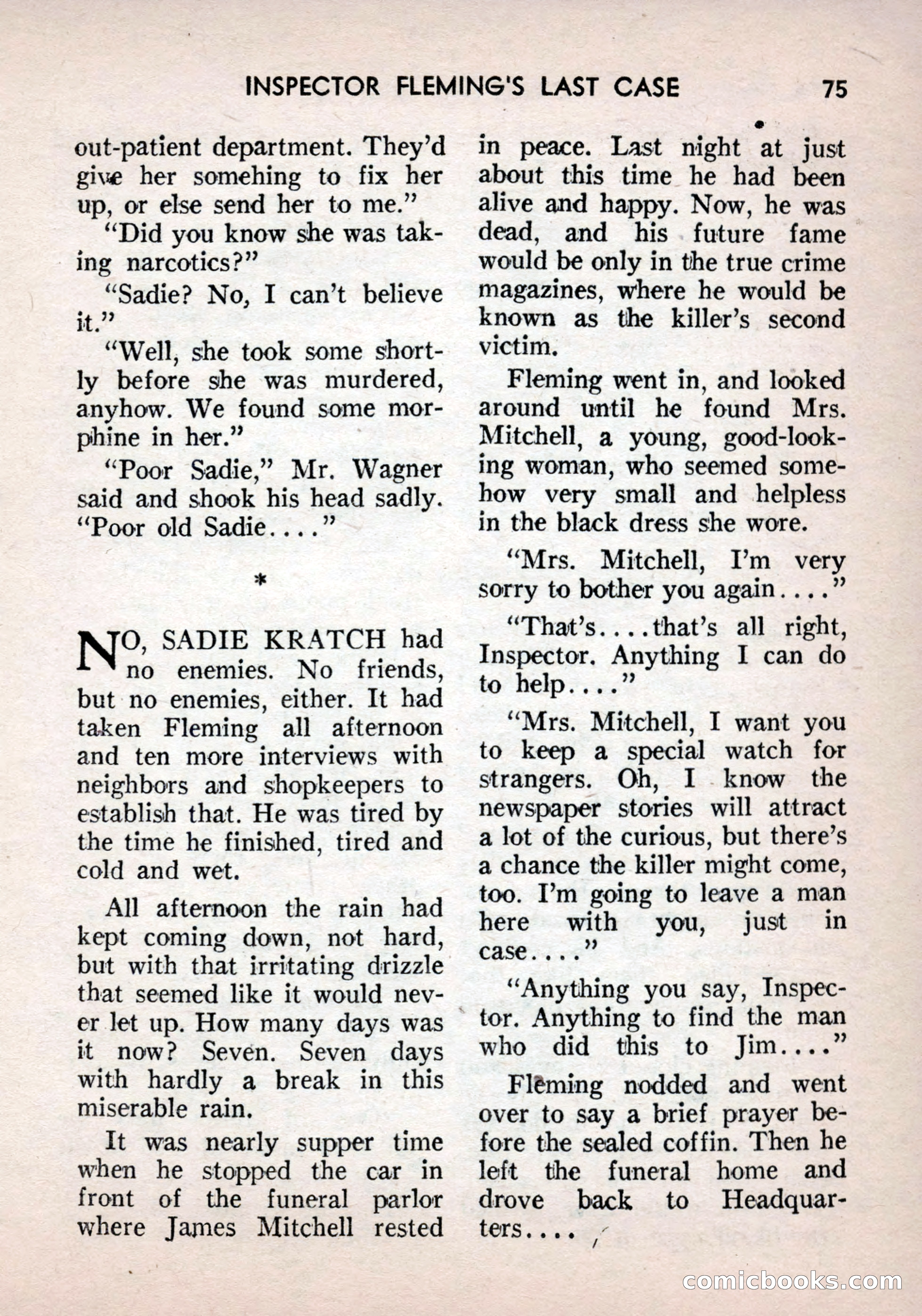 Crime and Justice: Detective Story Magazine — page 75 of 132