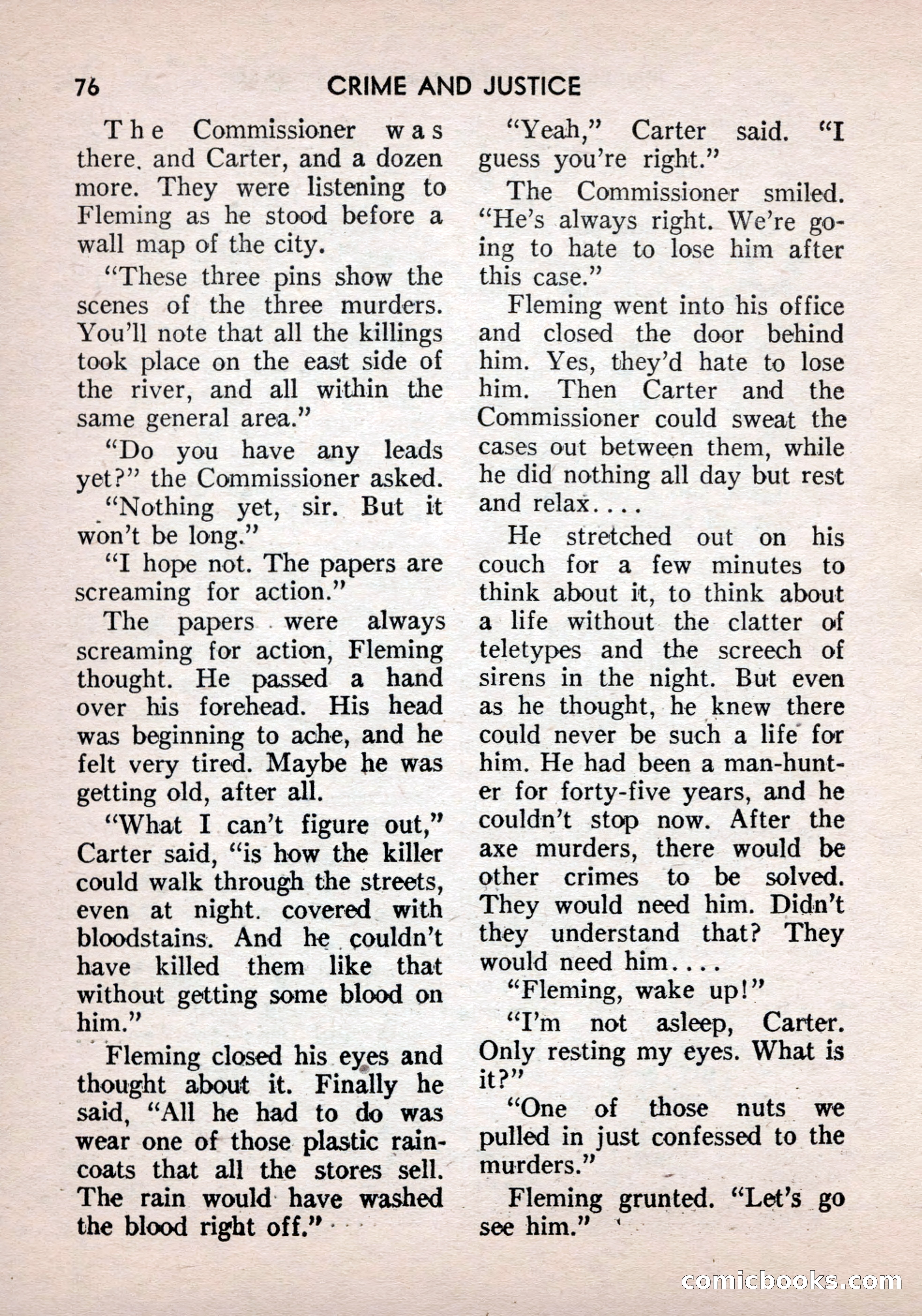 Crime and Justice: Detective Story Magazine — page 76 of 132