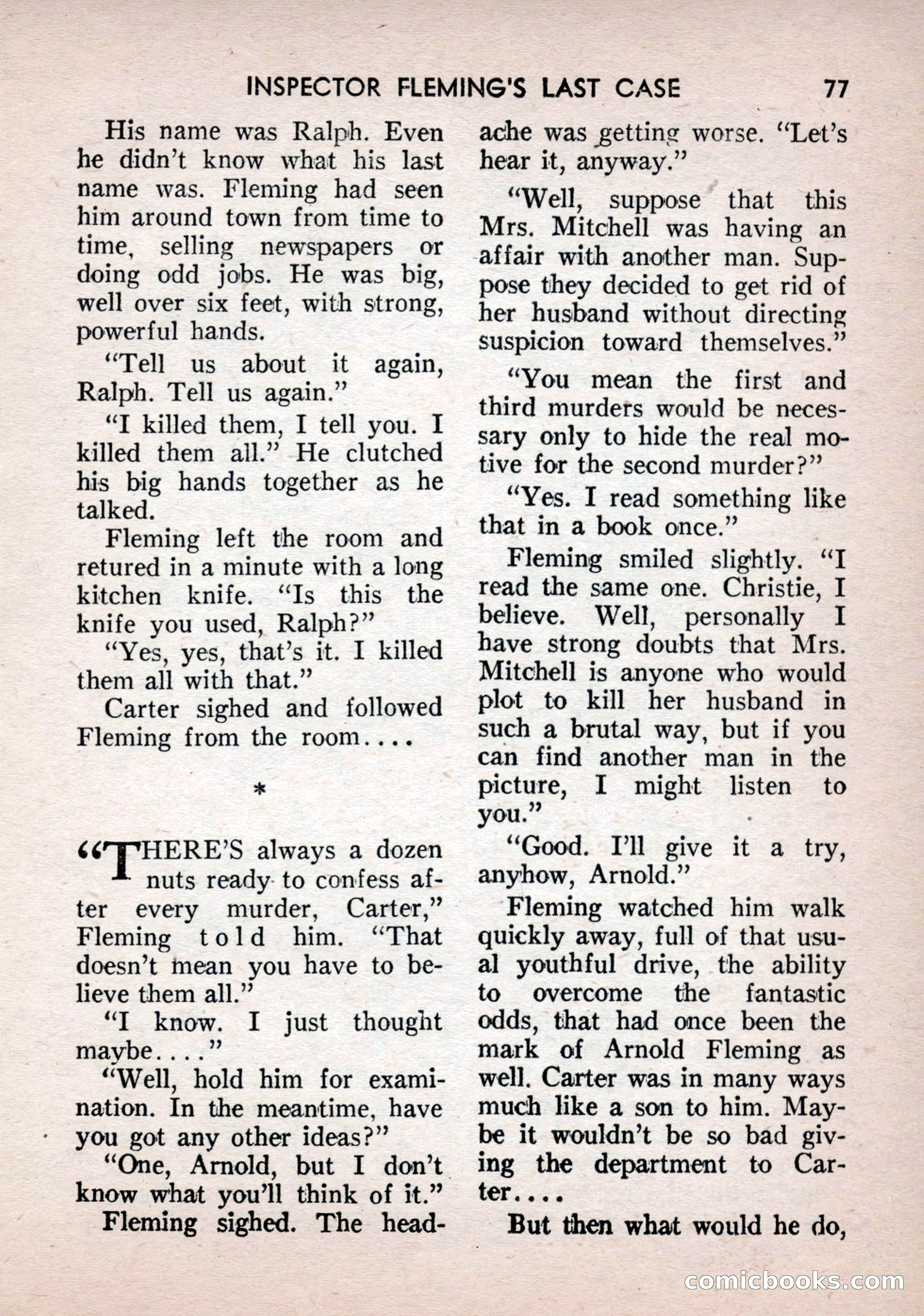 Crime and Justice: Detective Story Magazine — page 77 of 132