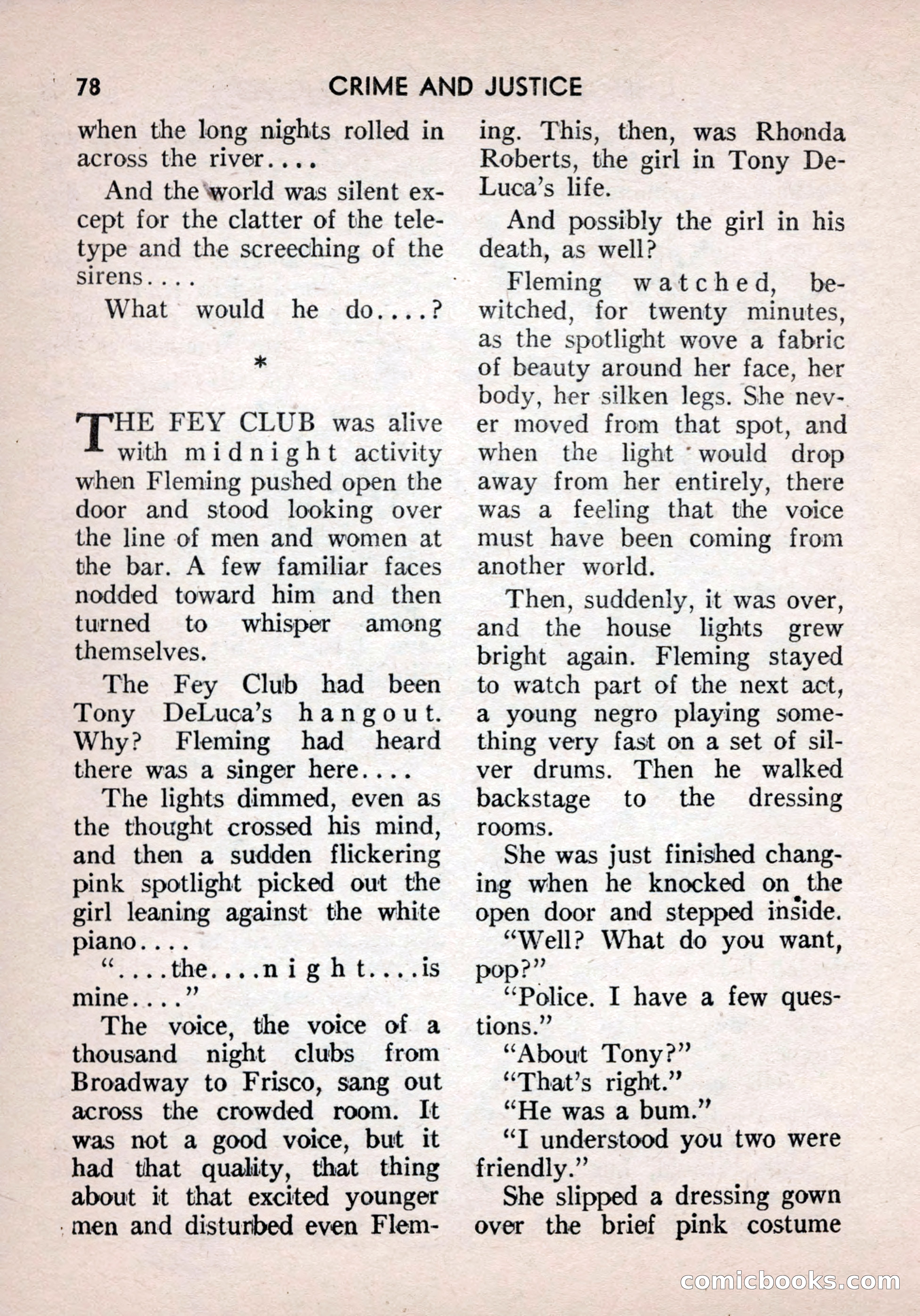 Crime and Justice: Detective Story Magazine — page 78 of 132