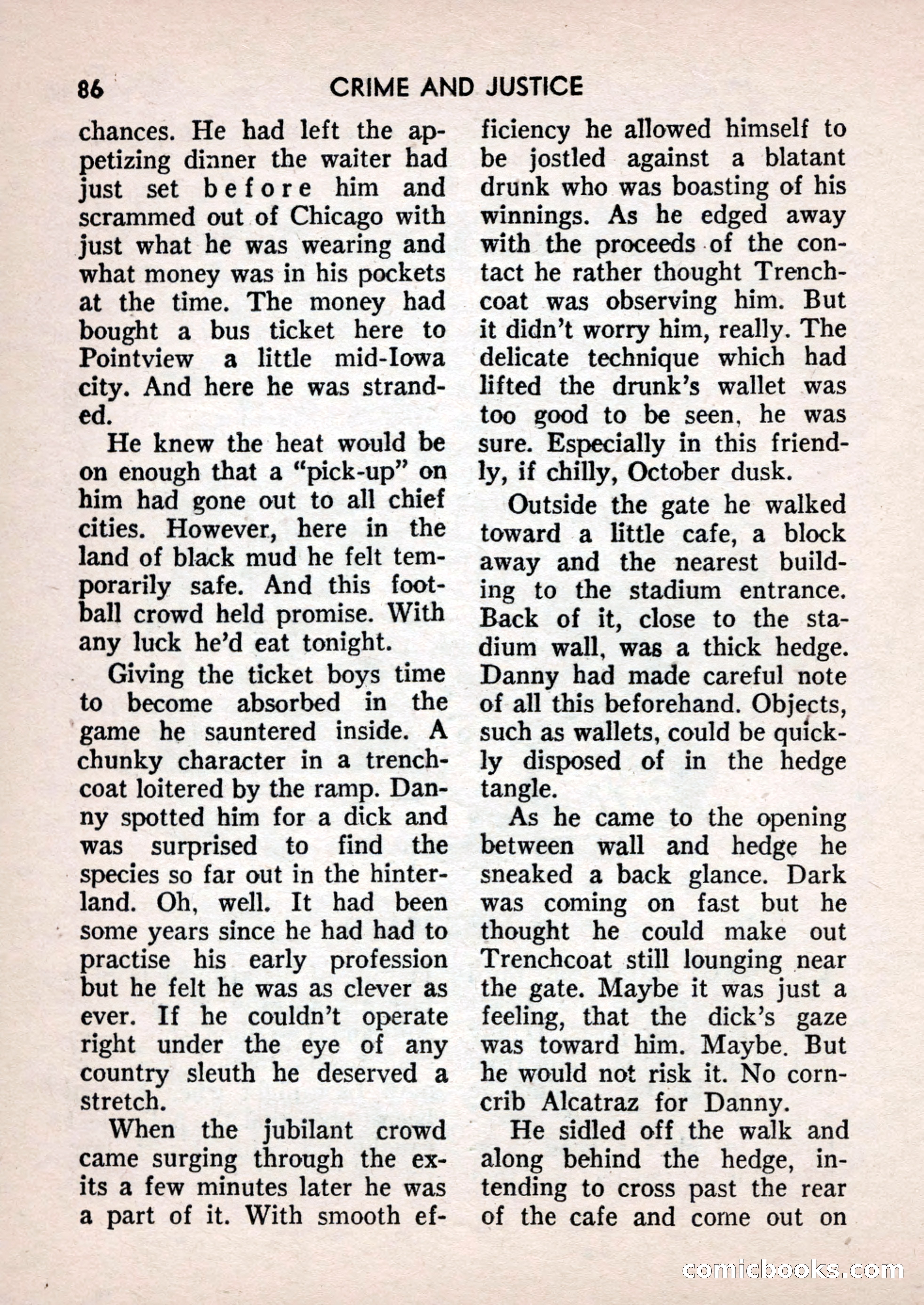 Crime and Justice: Detective Story Magazine — page 86 of 132