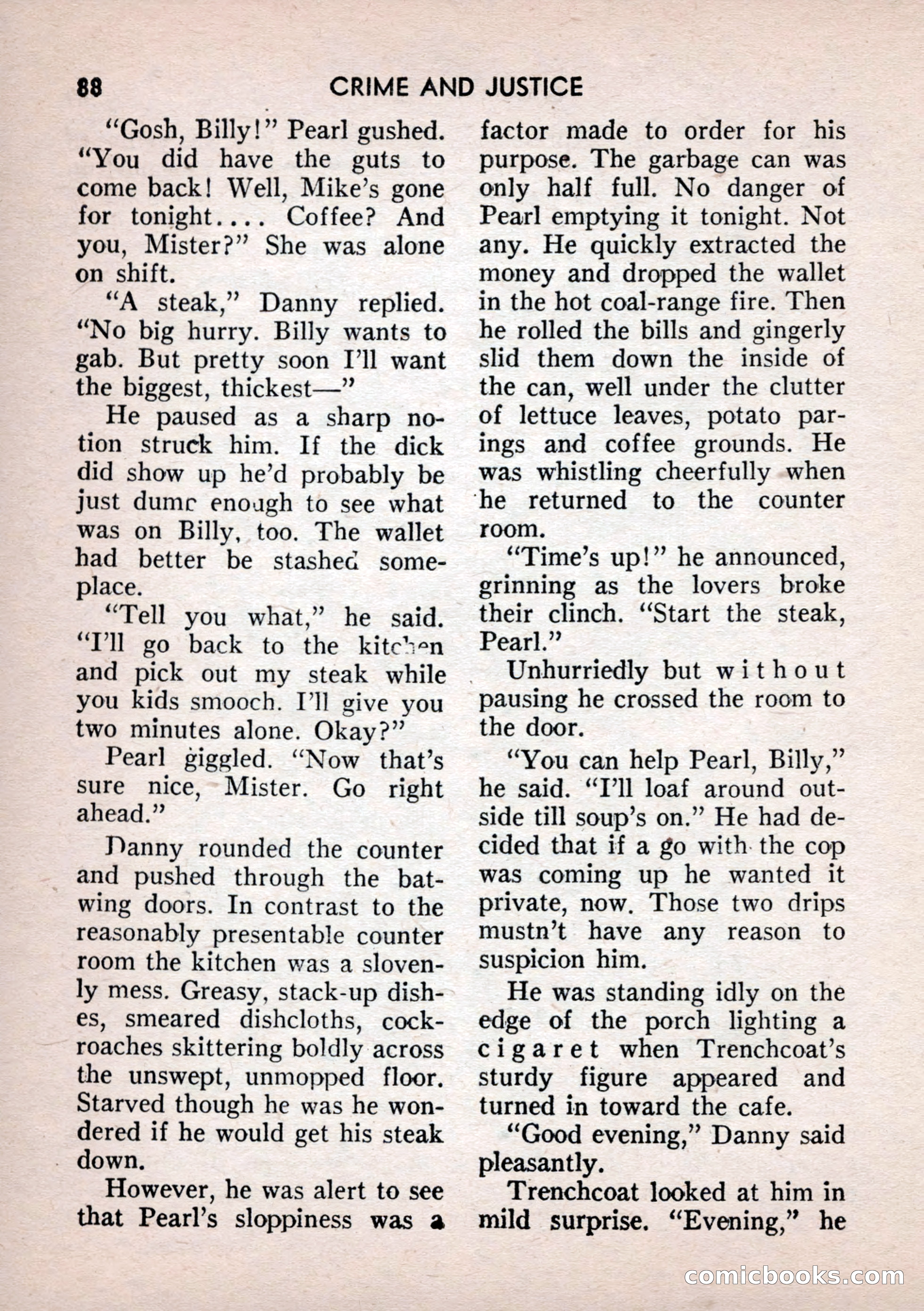 Crime and Justice: Detective Story Magazine — page 88 of 132