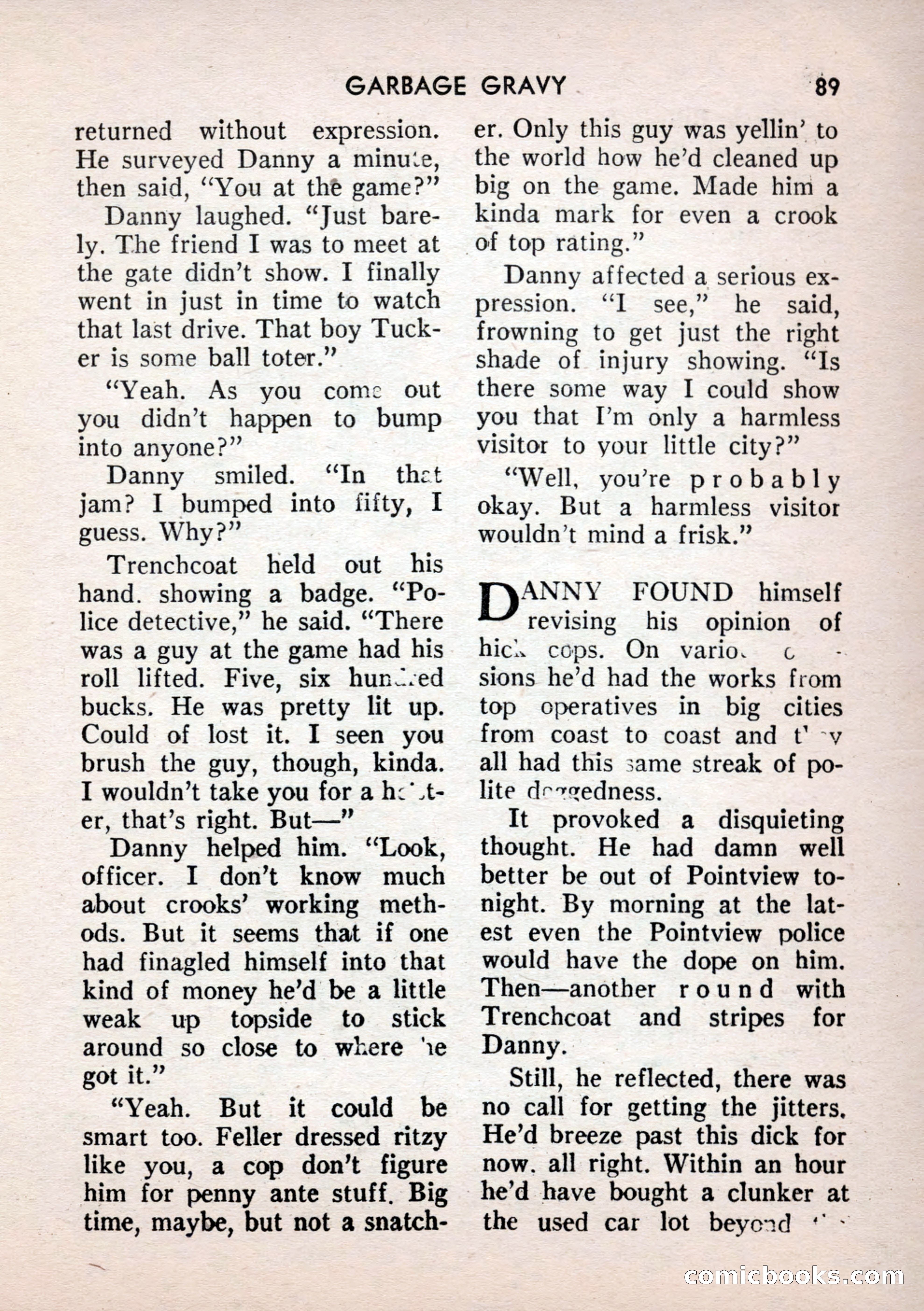 Crime and Justice: Detective Story Magazine — page 89 of 132