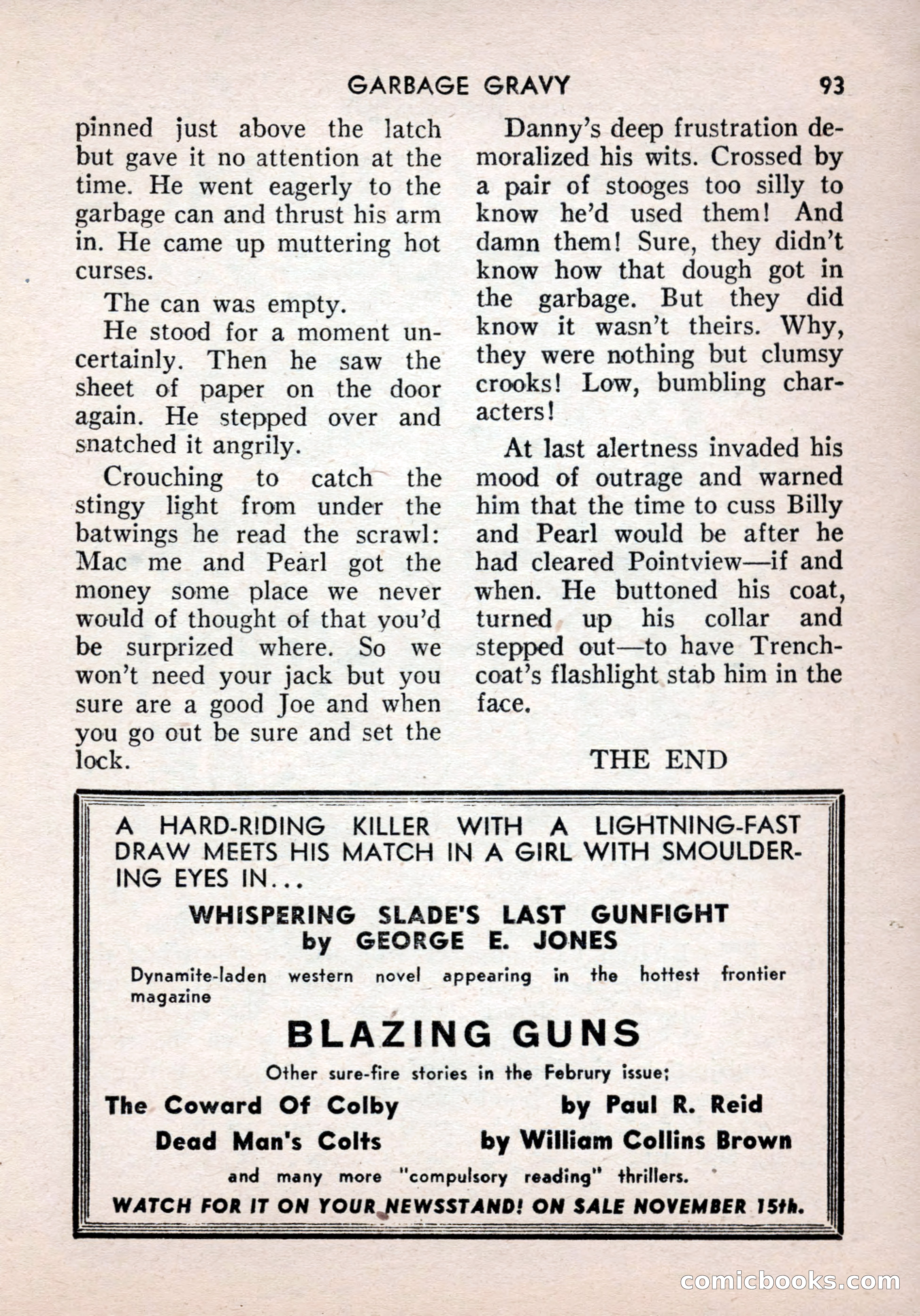 Crime and Justice: Detective Story Magazine — page 93 of 132
