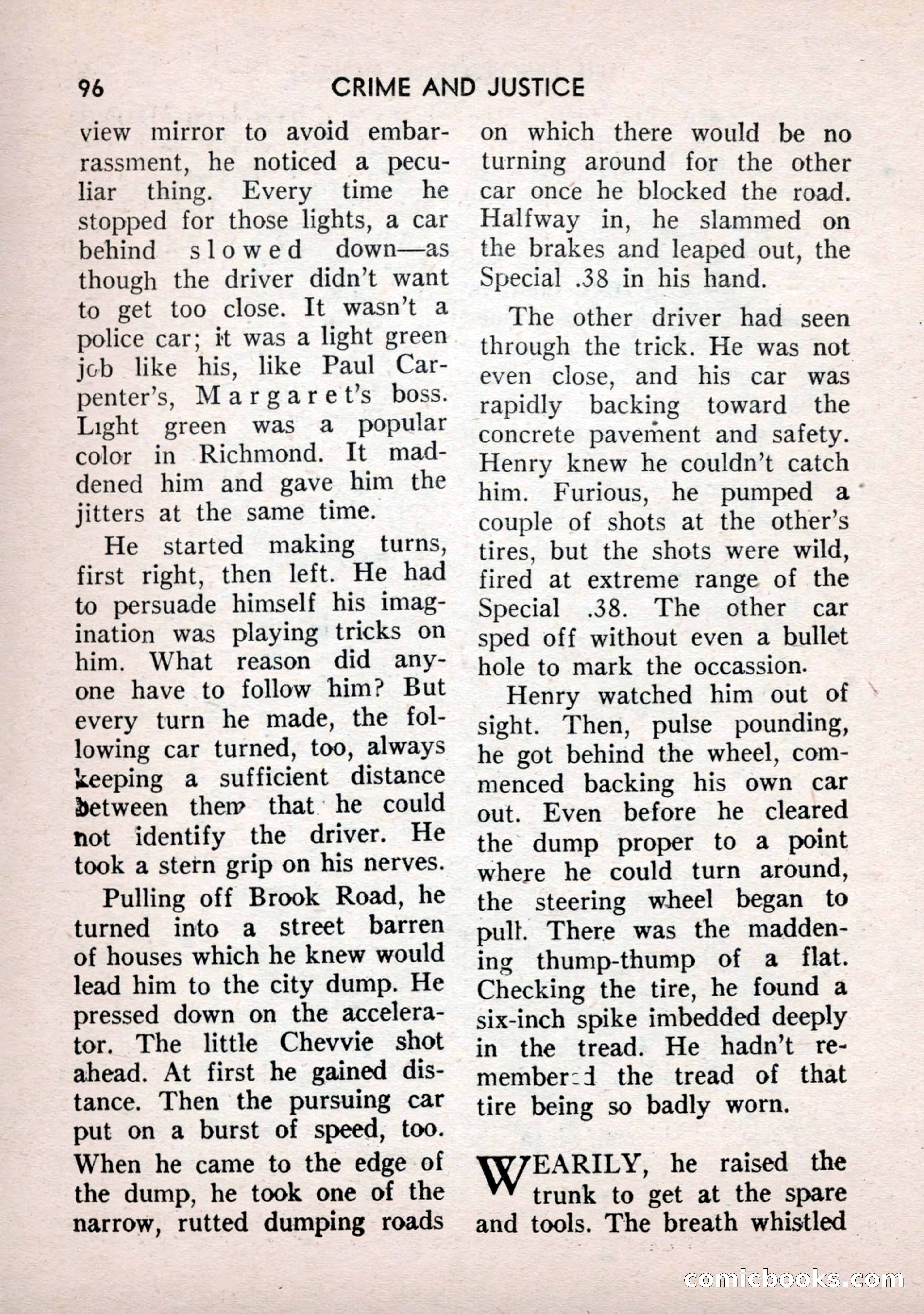 Crime and Justice: Detective Story Magazine — page 96 of 132