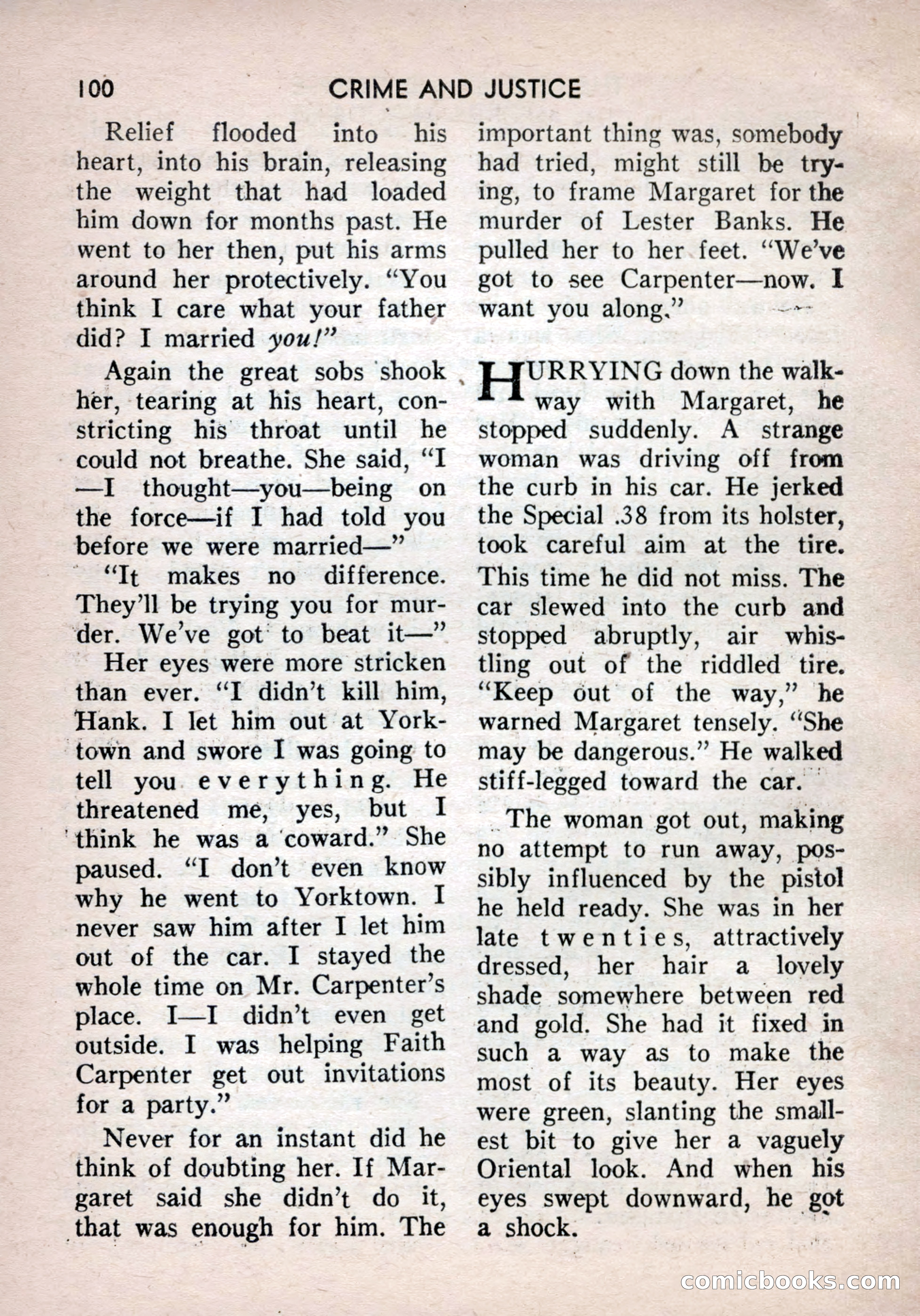 Crime and Justice: Detective Story Magazine — page 100 of 132